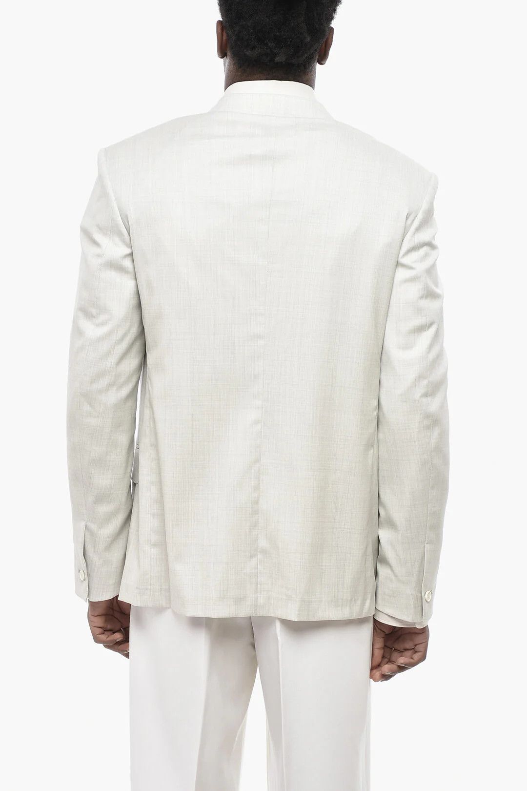 Givenchy og1mm0326 Unlined Virgin Wool Blazer in Grey Size US M / EU 48-50 / 2 - 2 Thumbnail