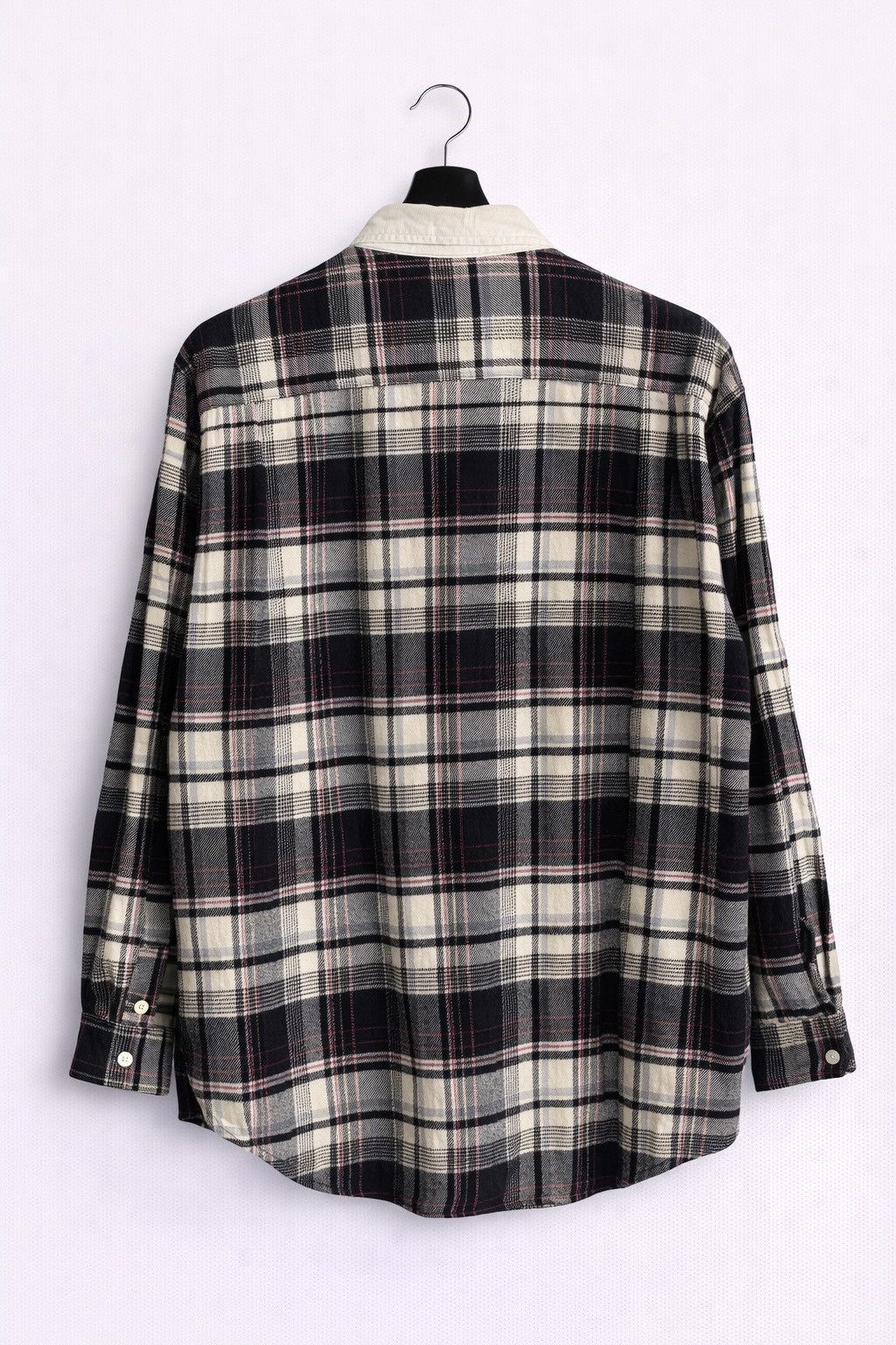 Vintage Vintage Big Field Heavy Flannel Shirt – Corduroy Collar Size US L / EU 52-54 / 3 - 2 Thumbnail