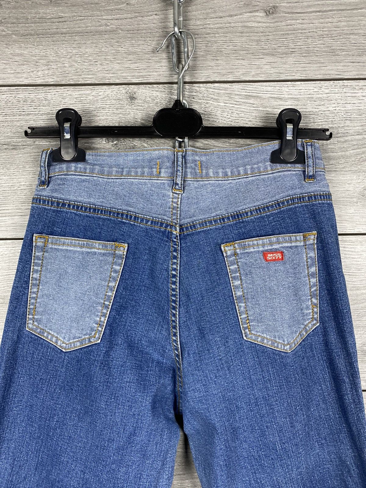 Miss Sixty Womans Miss Sixty Avant Garde Y2K Flared Jeans Size 29" - 13 Thumbnail