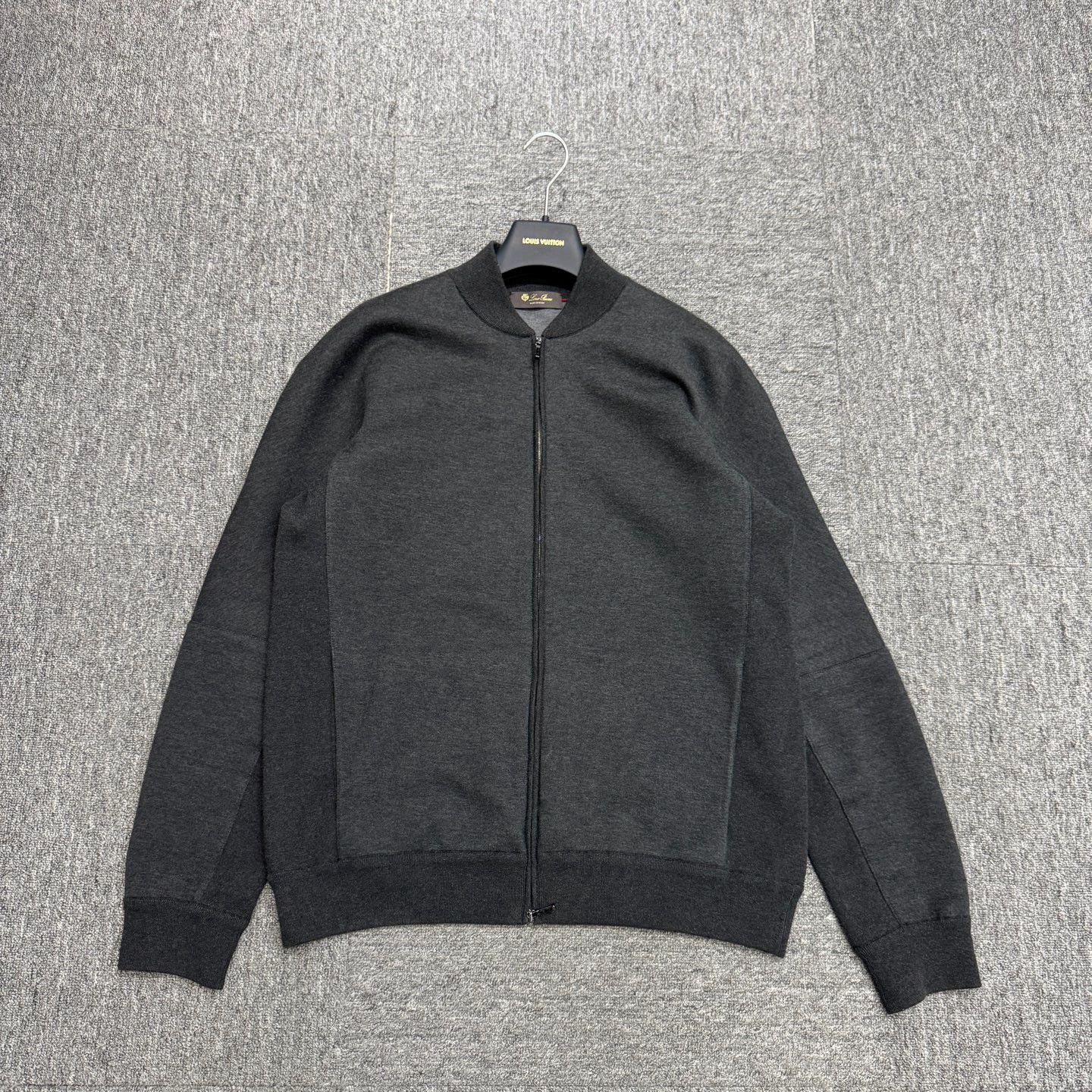 Loro Piana Black Zip-Front Bomber Jacket Size US M / EU 48-50 / 2 - 1 Thumbnail