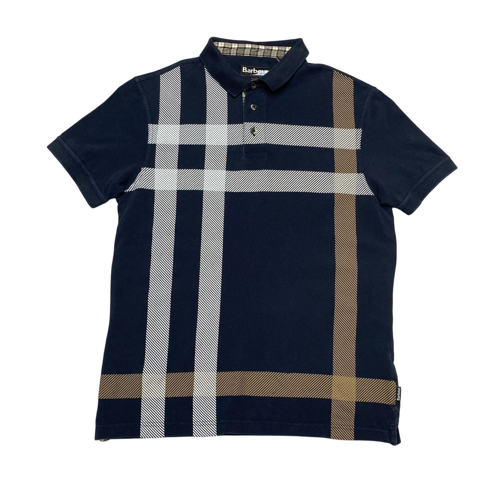 Barbour Barbour Blaine Tartan Polo Shirt Men's Medium Quiet Luxury Size US M / EU 48-50 / 2 - 1 Thumbnail
