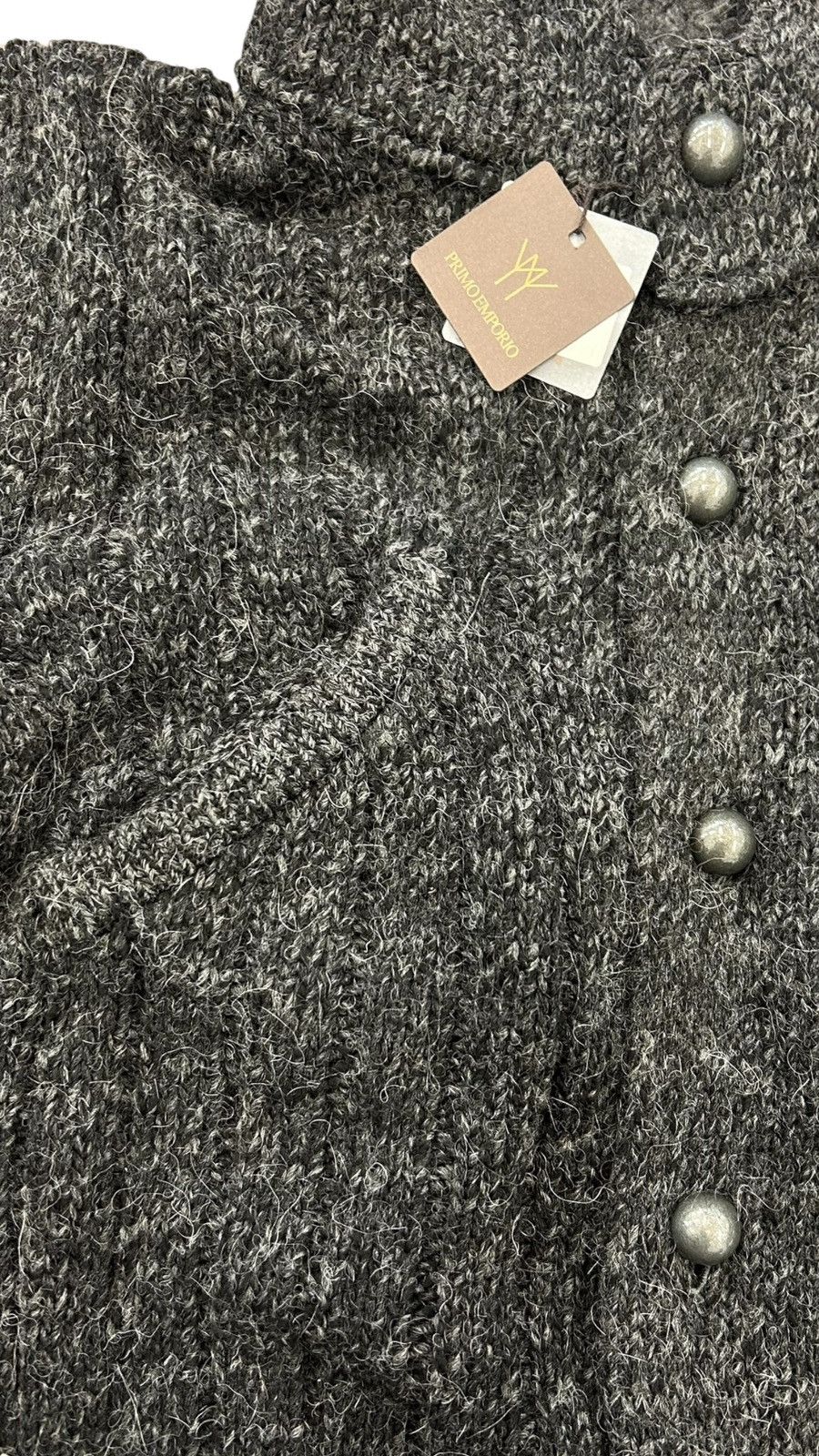 Other NWT Primo Emporio Hooded Knit Jacket - Grey - Size M Size US M / EU 48-50 / 2 - 6 Thumbnail