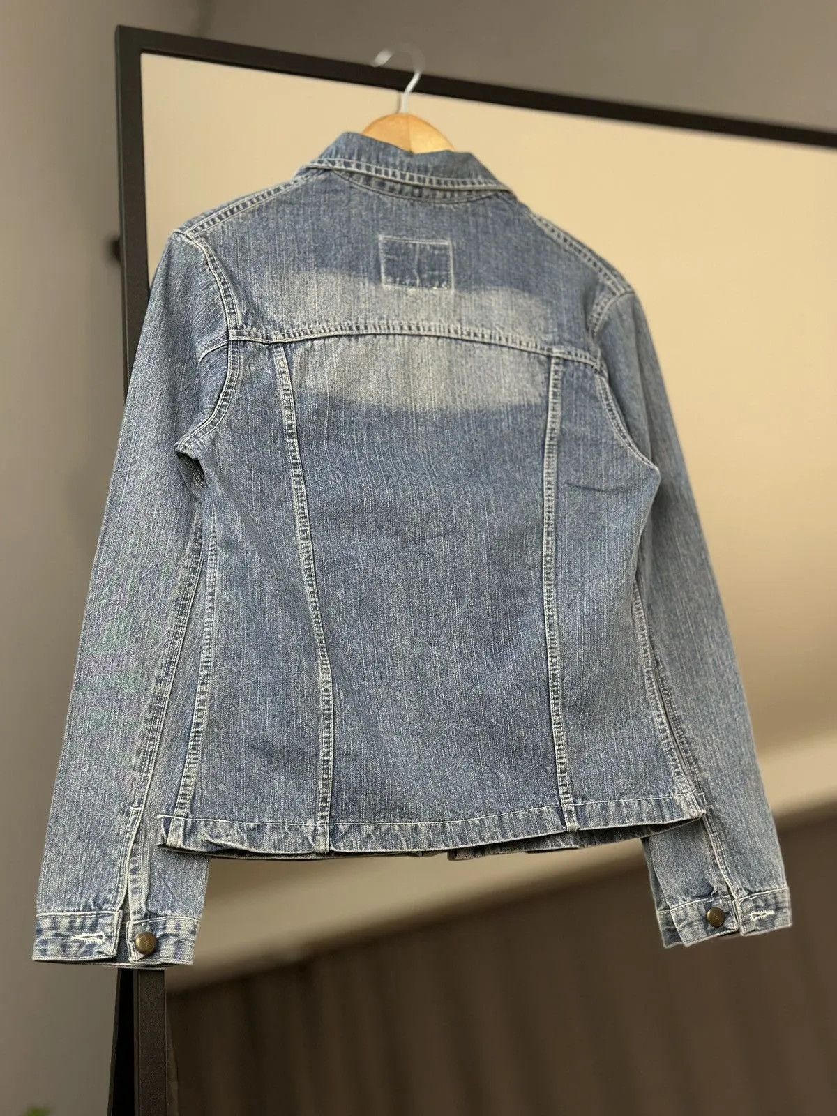 If Six Was Nine Dolce Gabbana Jacket Leather Denim Vintage Diesel style Punk Size US S / EU 44-46 / 1 - 20 Thumbnail
