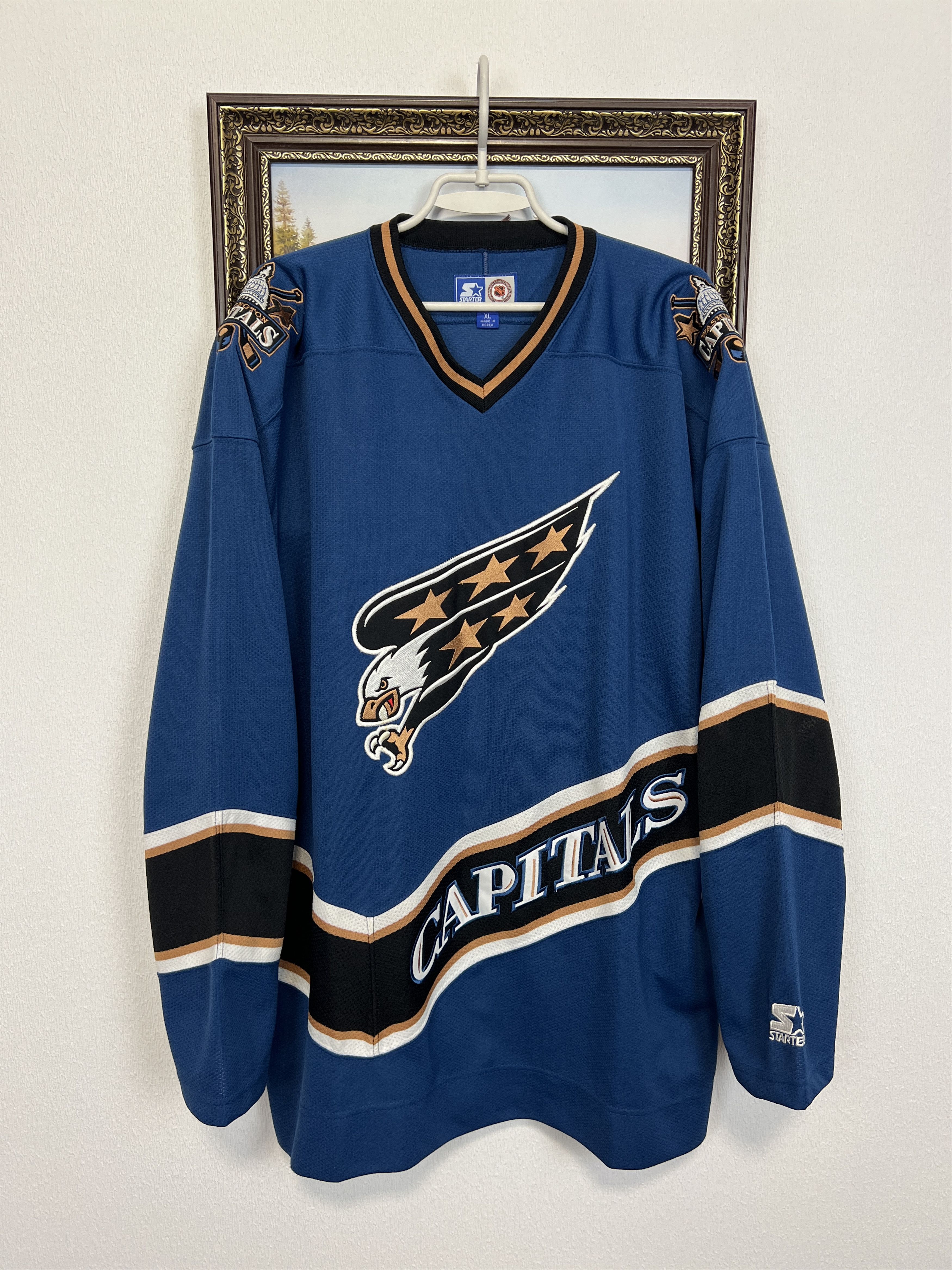 Starter Washington Capitals Screaming Eagle NHL Jersey Trikot Size US XL / EU 56 / 4 - 1 Thumbnail