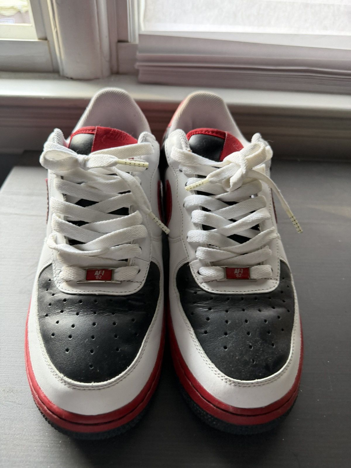 Nike Nike AF1 china bulls(?) Size US 8.5 / EU 41-42 - 4 Thumbnail