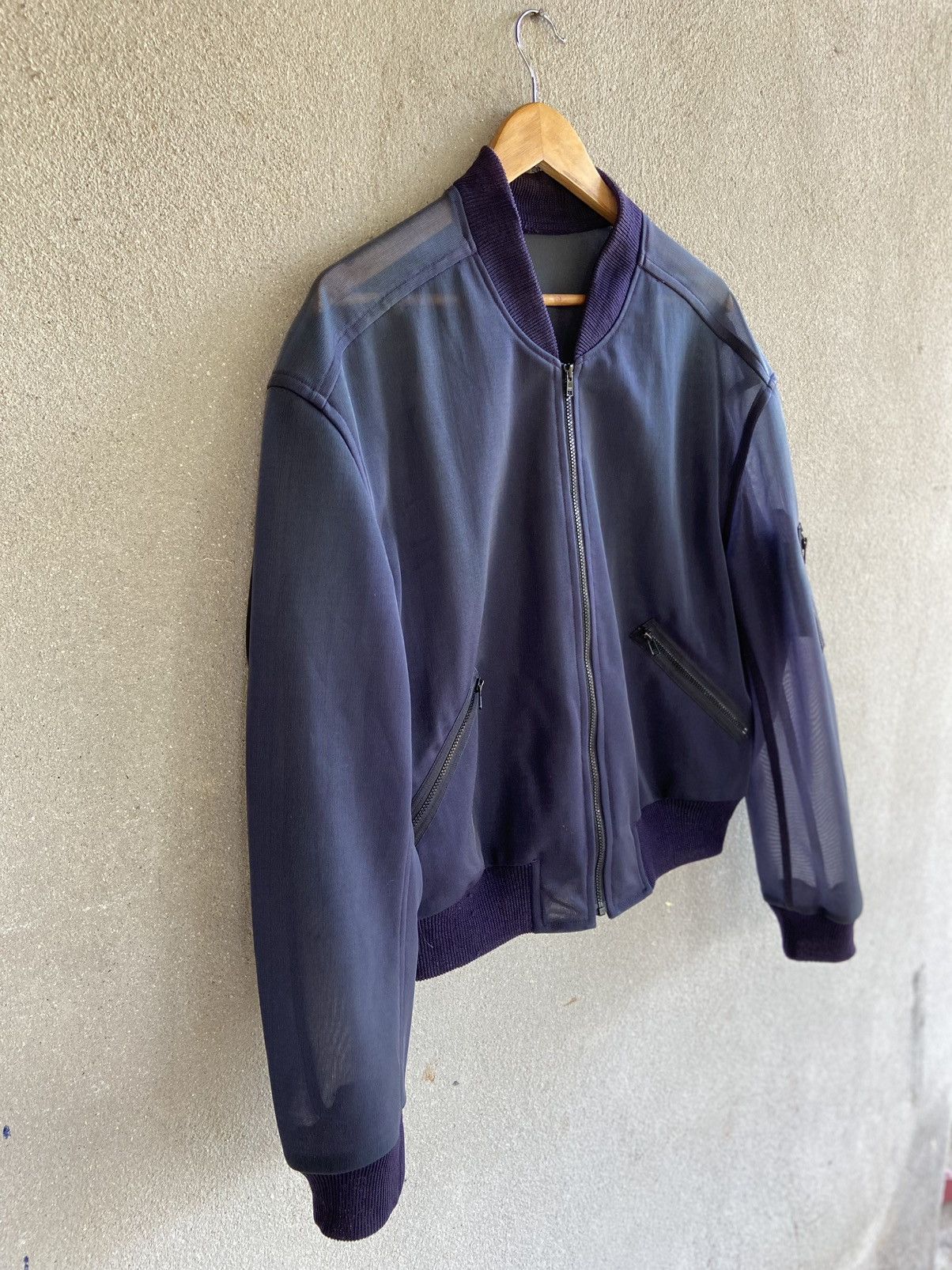 Yoshiyuki Konishi Ficce YOSHIYUKI KONISHI mesh bomber jacket Size US M / EU 48-50 / 2 - 3 Thumbnail