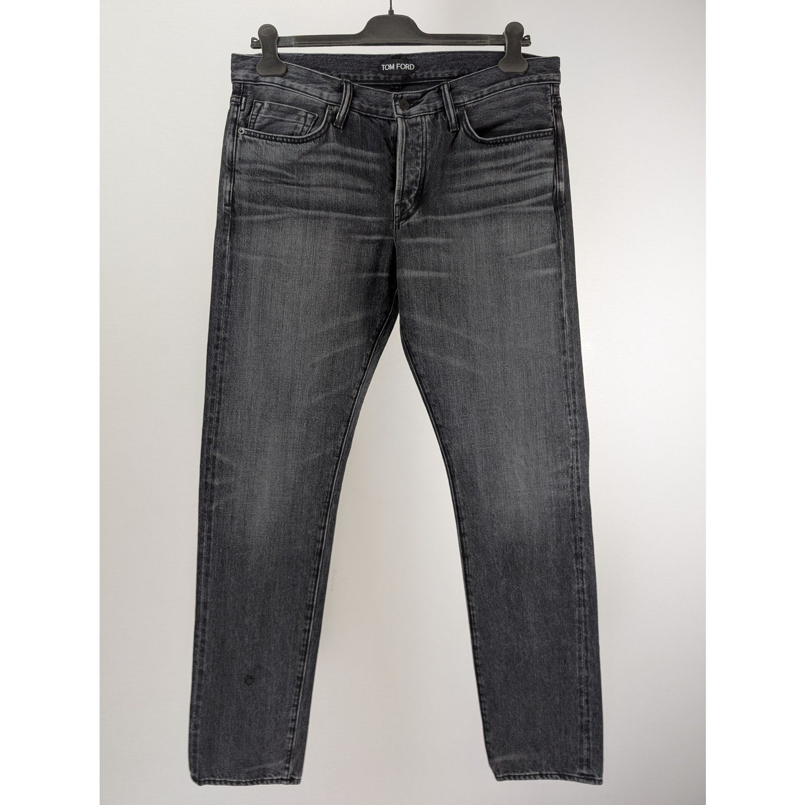 Tom Ford o1rshd1 Denim Slim Jean in Black Size US 36 / EU 52 - 8 Thumbnail