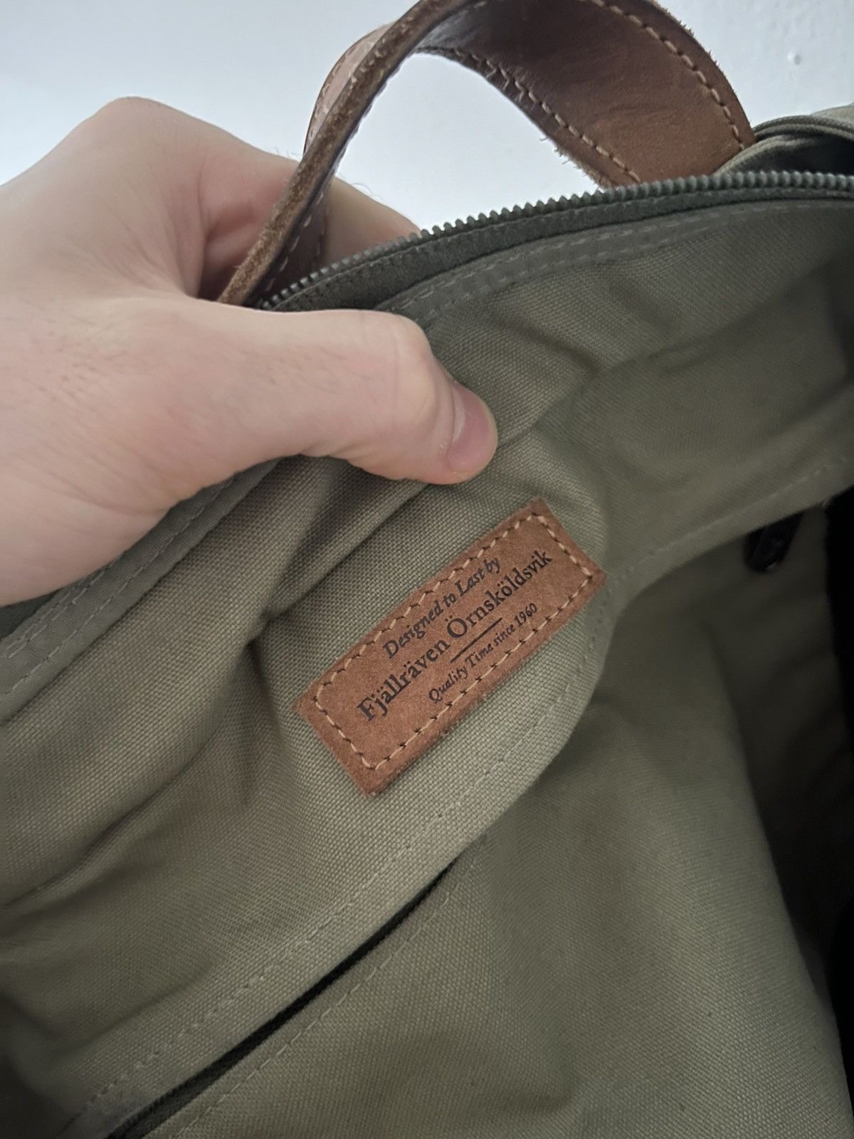 Fjallraven Fjallraven Backpack G-1000 bag vintage Sweden Size ONE SIZE - 3 Thumbnail