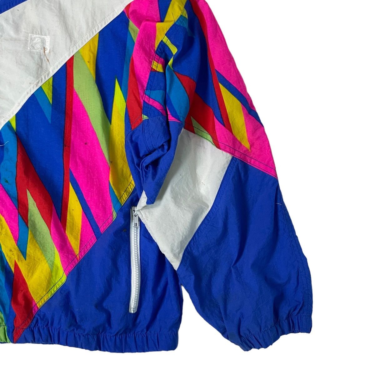 Japanese Brand Japanese Multicolour Patchwork Windbreaker Size US L / EU 52-54 / 3 - 5 Thumbnail