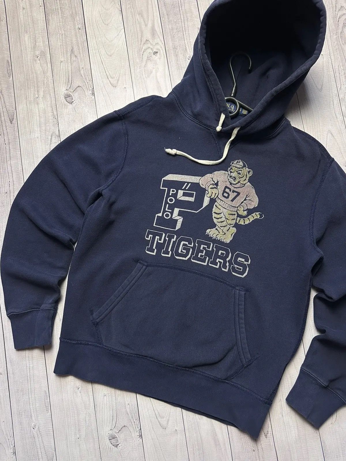 Polo Ralph Lauren Vintage polo Ralph Lauren Tigers hoodie rare logo size S Size US S / EU 44-46 / 1 - 2 Thumbnail