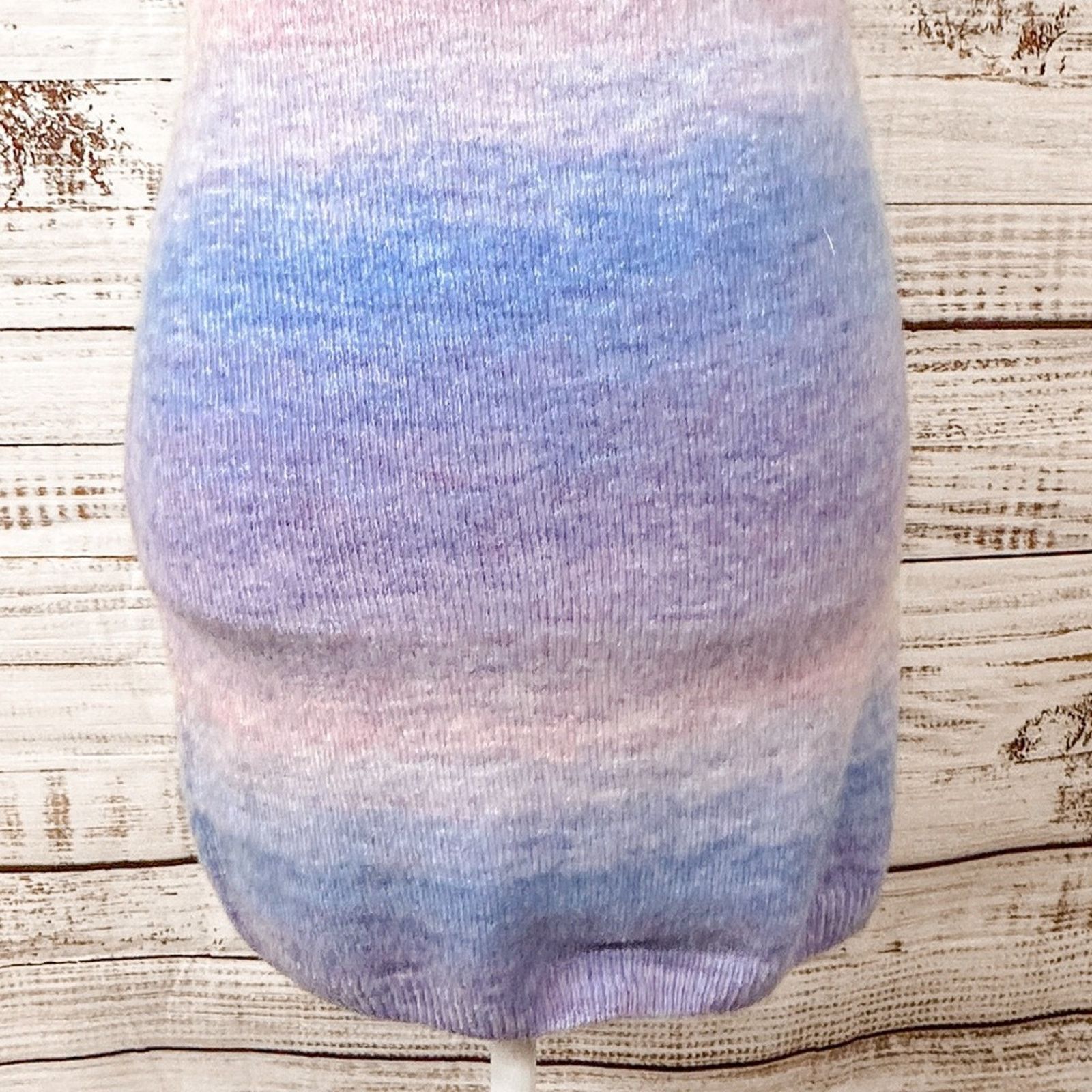 superdown Superdown Halter Ombré Sweater Bodycon Mini Dress, EUC Small Size S / US 4 / IT 40 - 7 Thumbnail