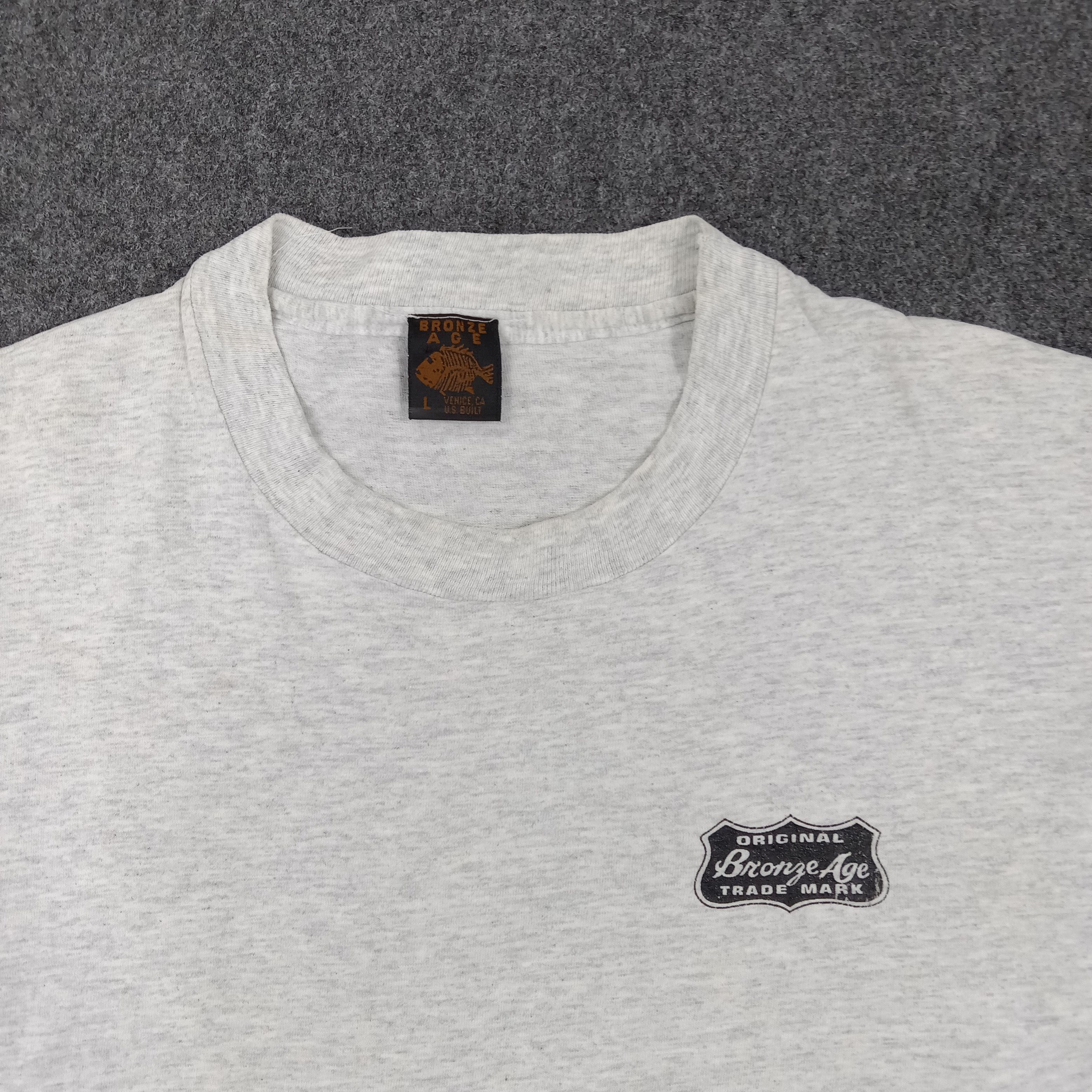 Vintage Vintage 90's Bronze Age Surfing Style Long Sleeve Tshirt Size US L / EU 52-54 / 3 - 6 Thumbnail