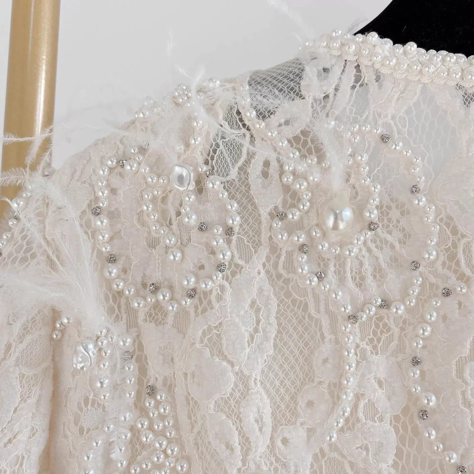 Other Le Fame Heavy Pearl Jacket Size S / US 4 / IT 40 - 6 Thumbnail
