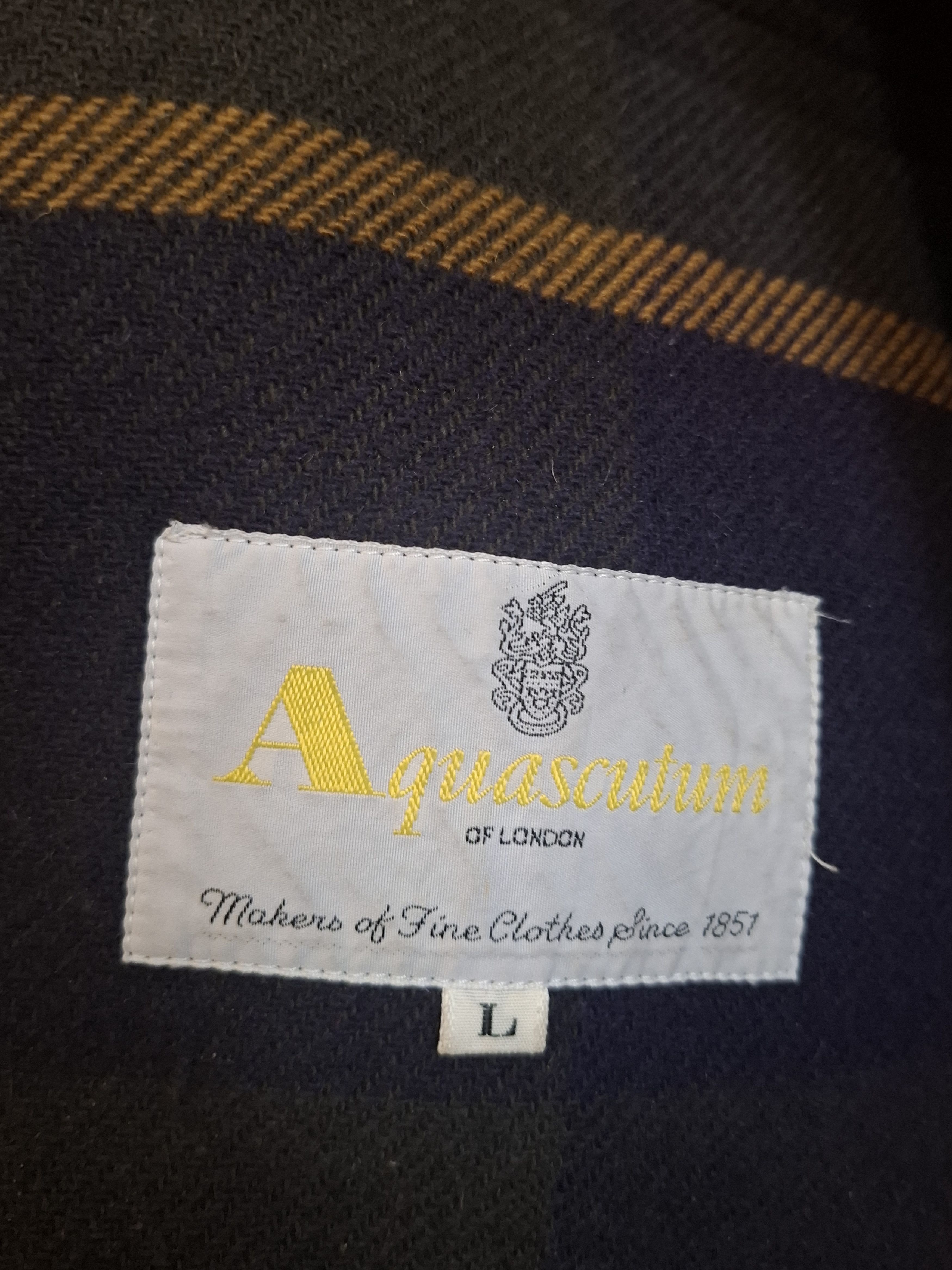 Aquascutum Aquascutum wool bomber Size US L / EU 52-54 / 3 - 9 Thumbnail