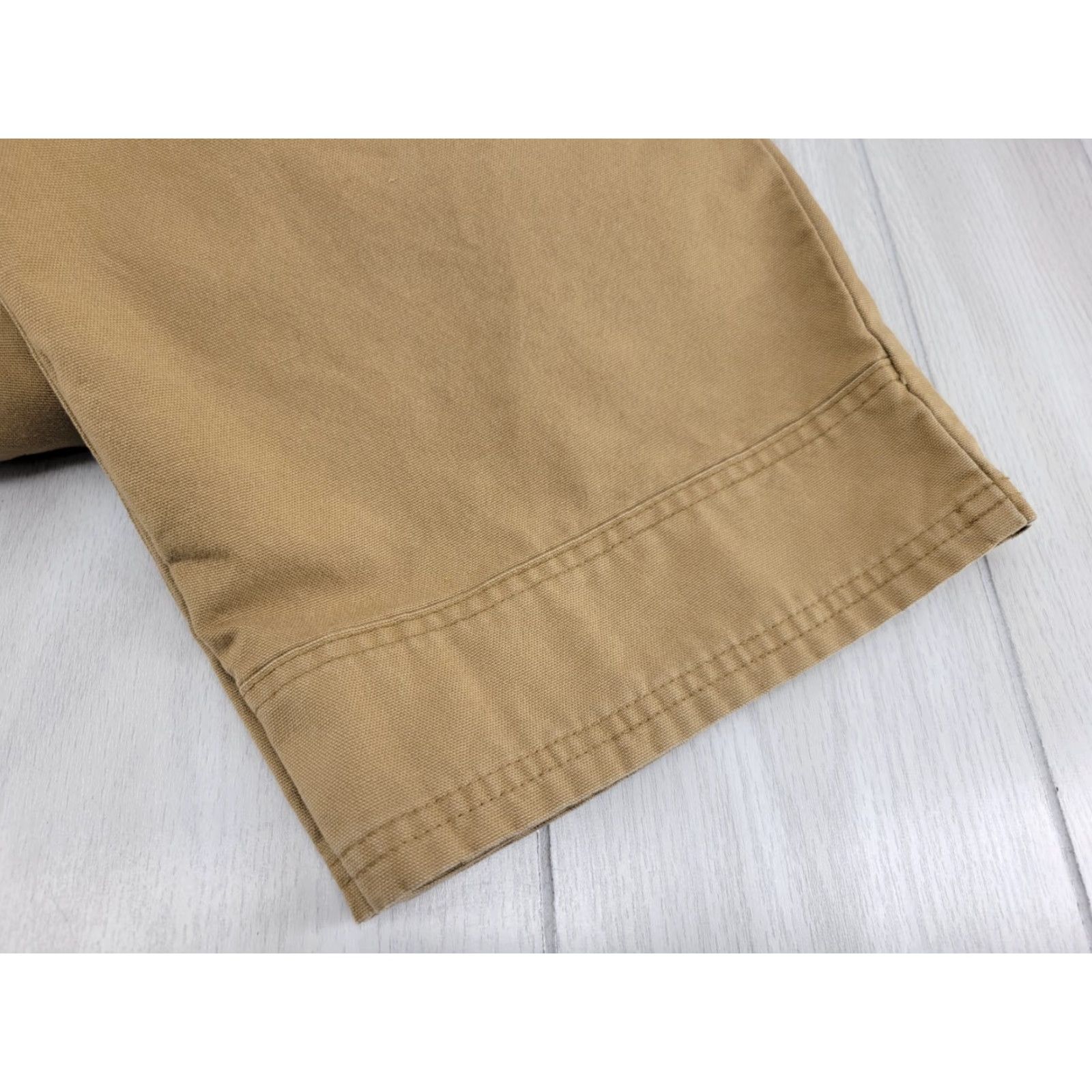 Vintage Cabela's Pants Mens 44X30 Tan Double Knee Carpenter Canvas Workwear Outdoor Shirt? Size US 44 / EU 60 - 5 Thumbnail