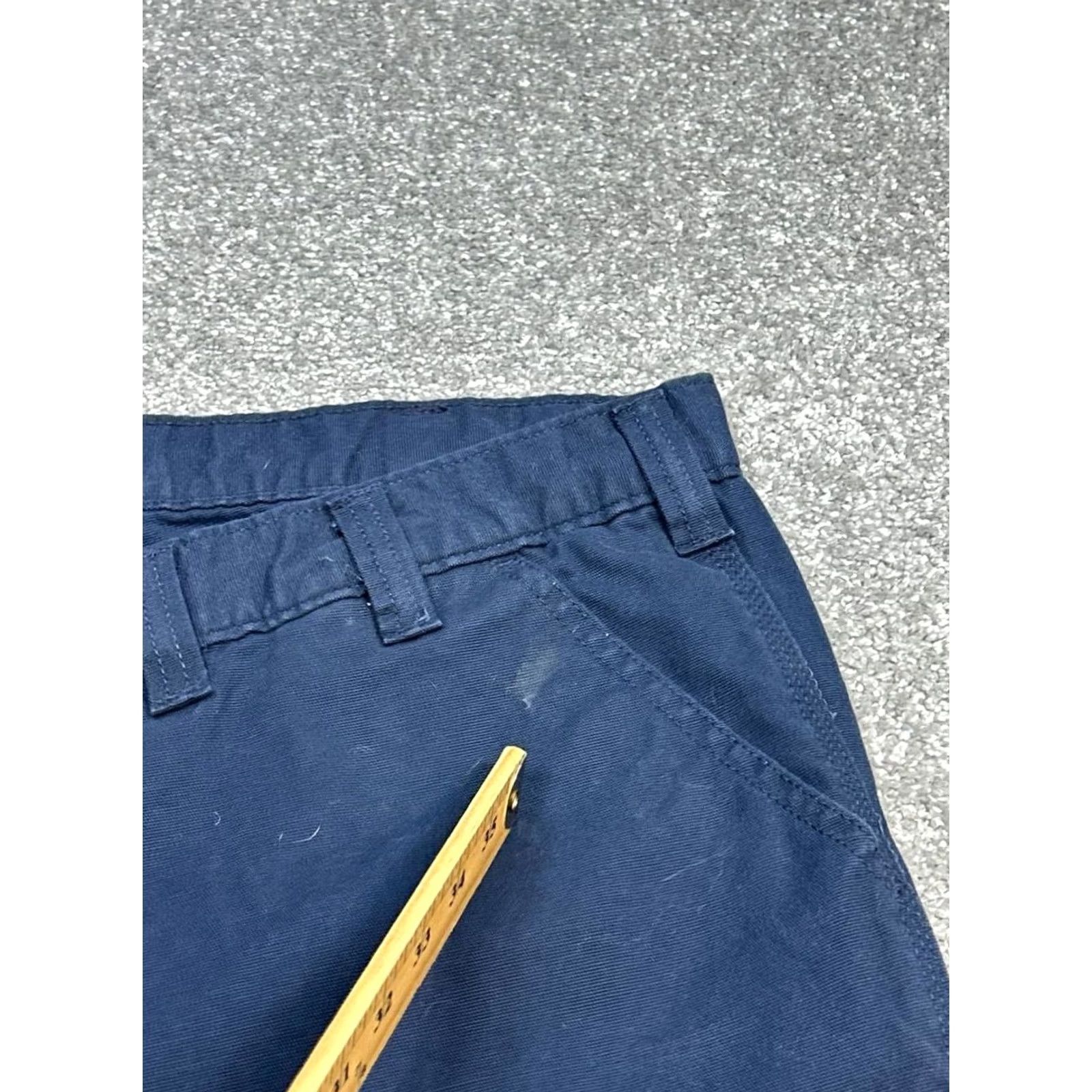 Carhartt Carhartt Rugged Flex Relaxed Fit Canvas Work Pants Mens 44 Blue Cotton High Rise - Nicaragua Size US 44 / EU 60 - 7 Thumbnail