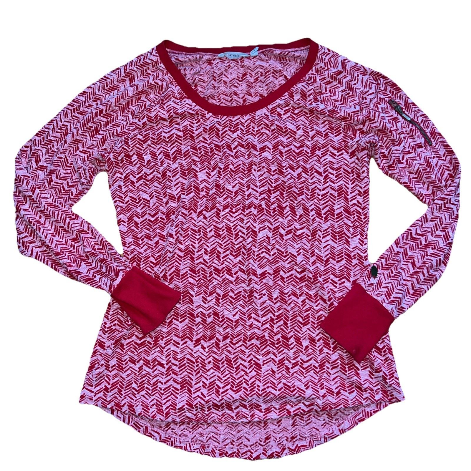 Athleta ATHLETA CREW NECK pullover BURNOUT LONG SLEEVE M A002029 Size M / US 6-8 / IT 42-44 - 1 Thumbnail