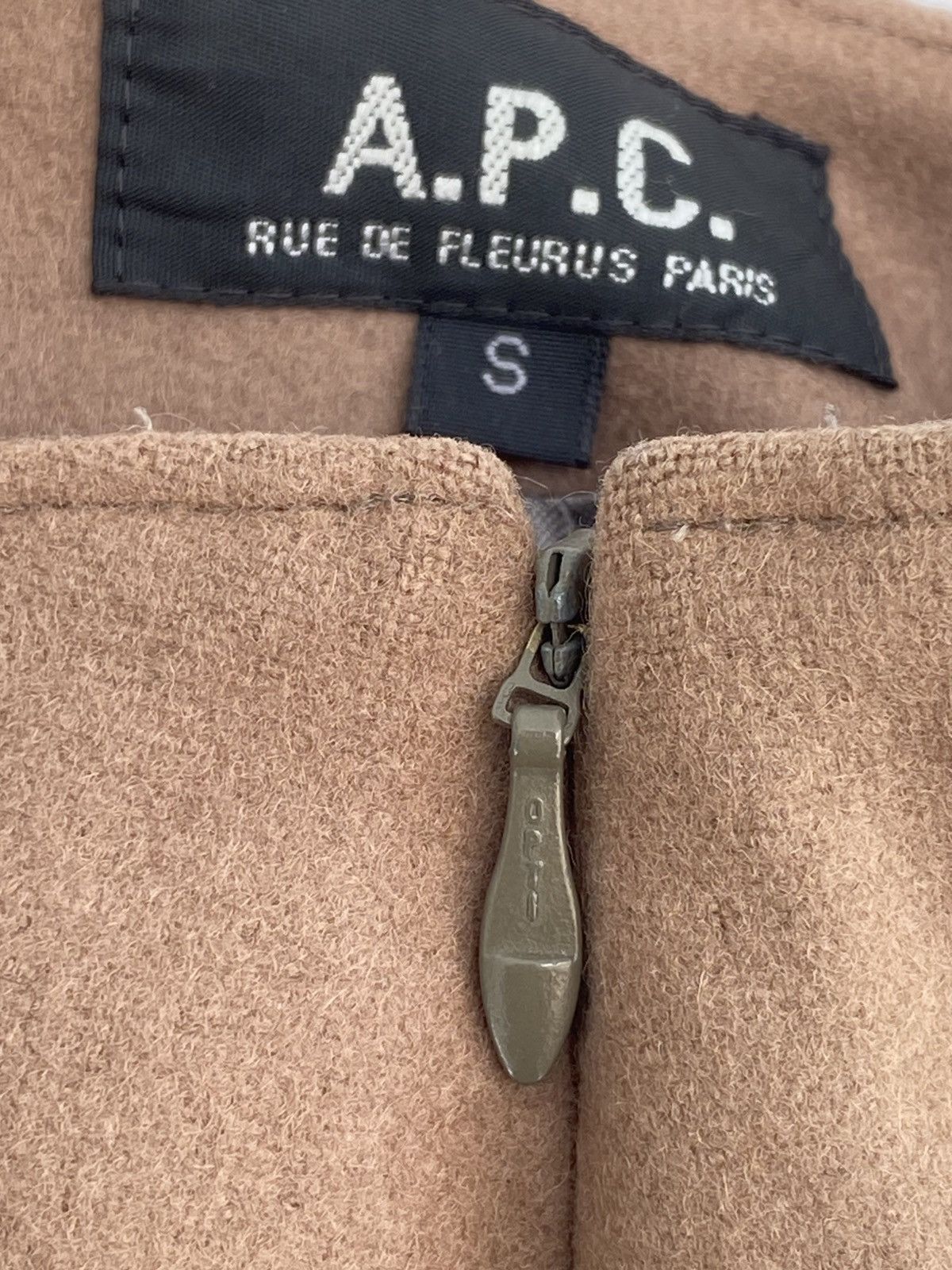 A.P.C. Vintage A.P.C Mini skirt france Copper Brown Skirt Size 26" / US 2 / IT 38 - 5 Thumbnail
