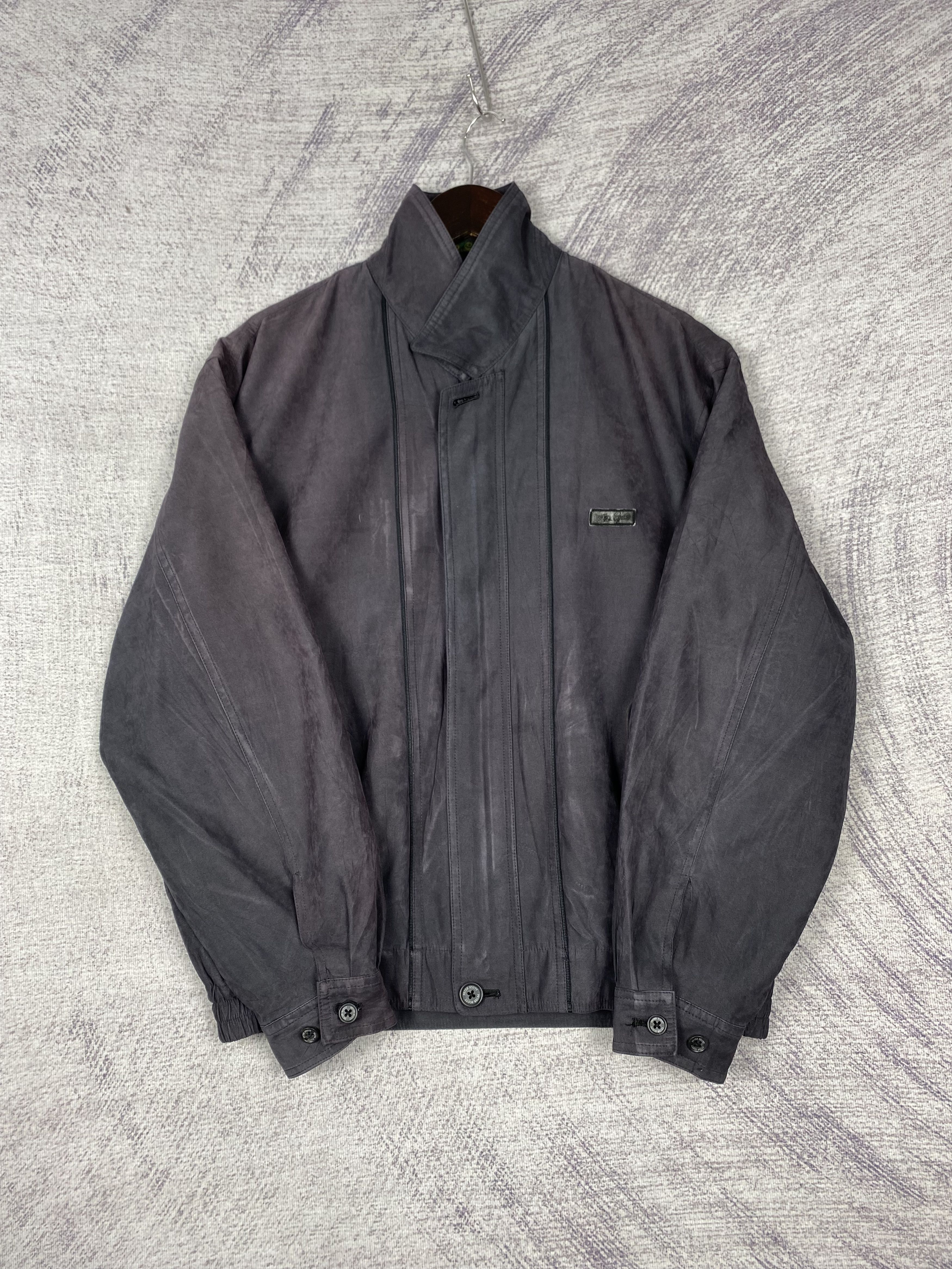 Japanese Brand Vintage Peter Scott Plain Canvas Zip Up Jacket Size US L / EU 52-54 / 3 - 6 Thumbnail
