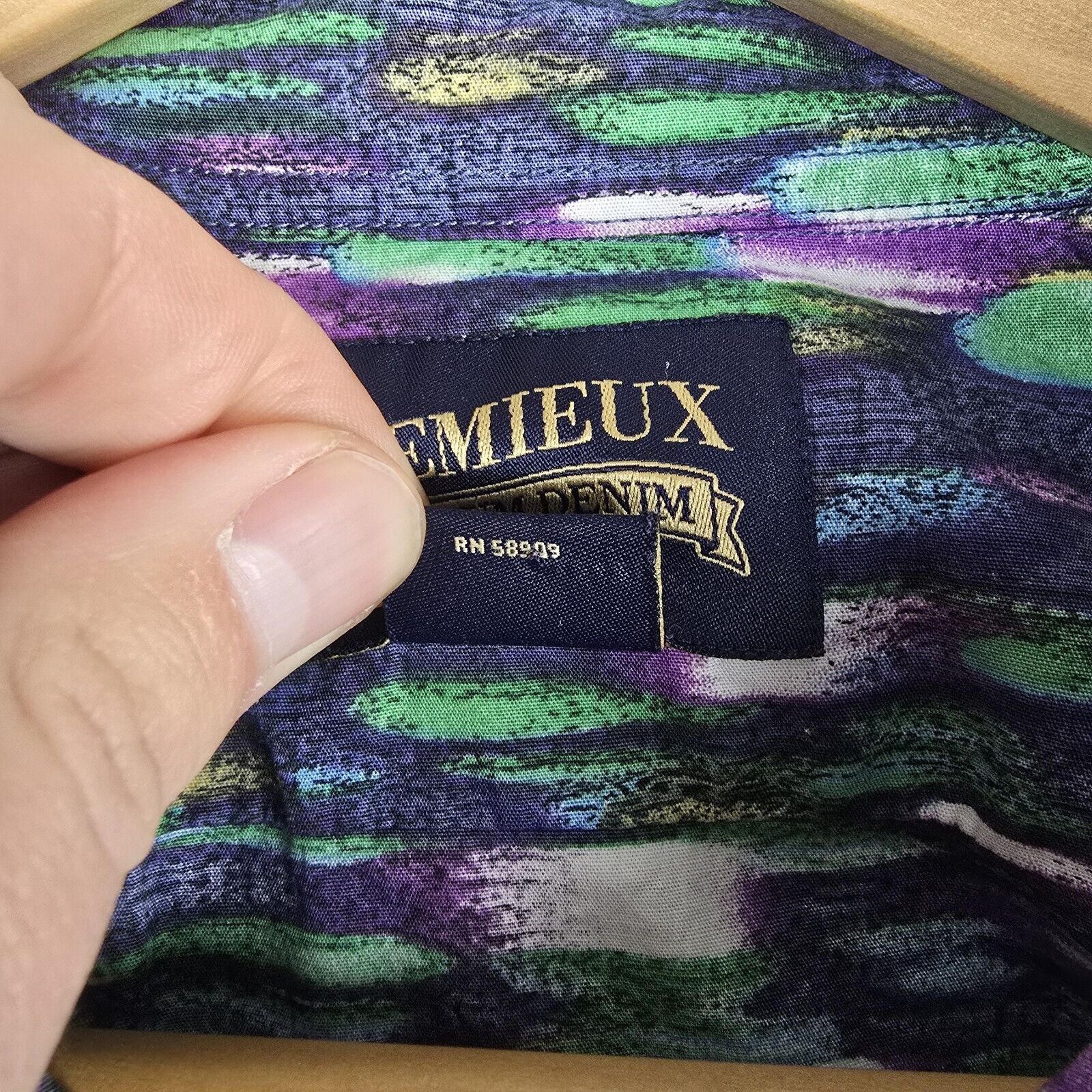 Cremieux Cremieux Shirt Mens XL Multicolor AOP Geometric Abstract Size US XL / EU 56 / 4 - 6 Thumbnail