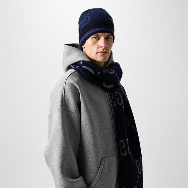 Gucci GUCCI Gg Cashmere Hat - Med/Lge Size ONE SIZE - 2 Thumbnail