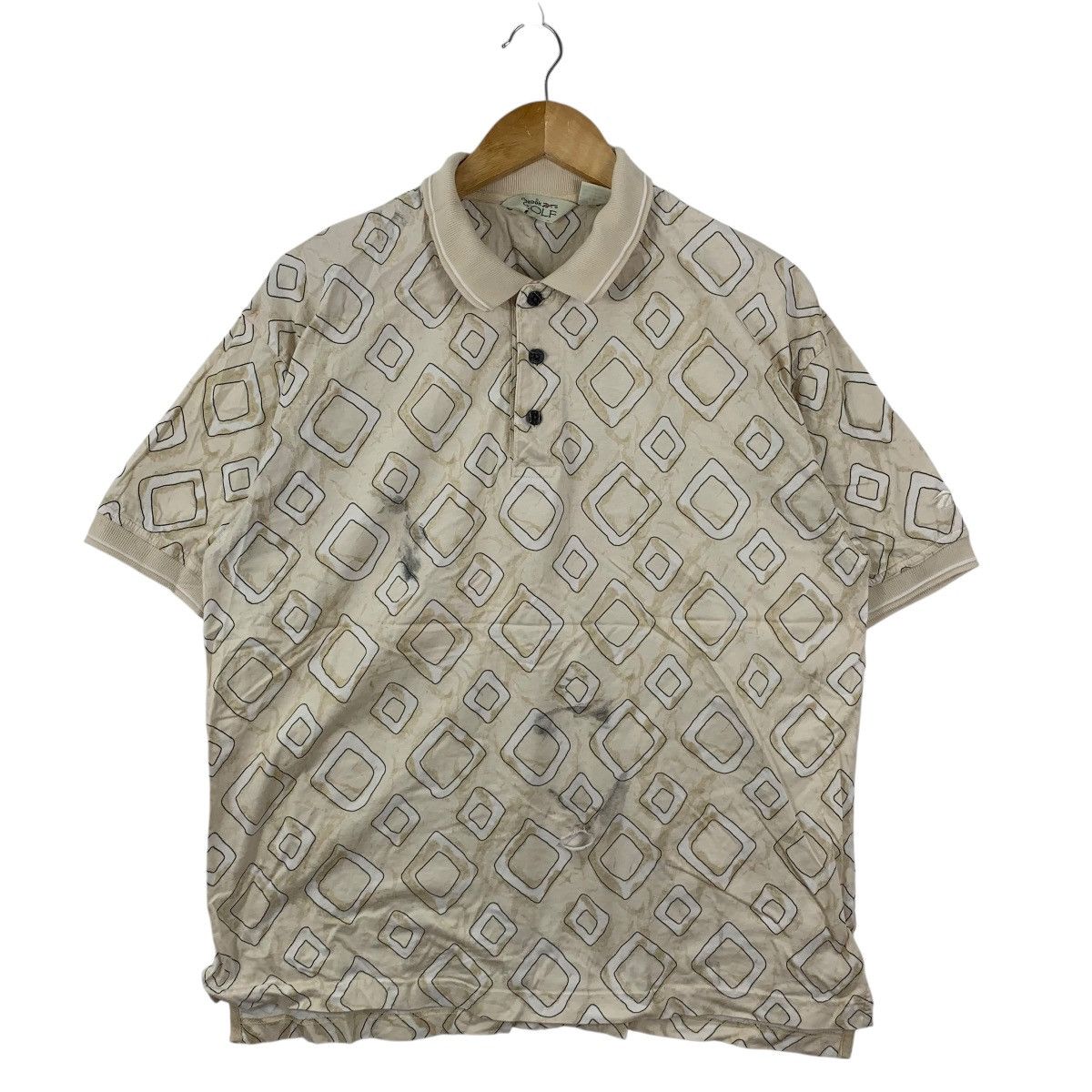 Reebok Vintage REEBOK SPORTSWEAR Geometric Pattern Short Sleeve Size US M / EU 48-50 / 2 - 4 Thumbnail