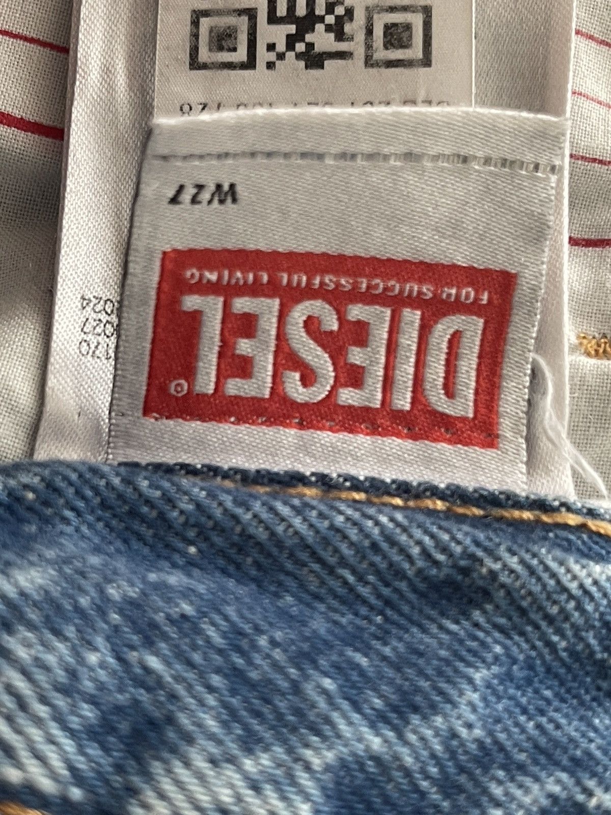 Diesel Diesel 1996 Blue Jeans Size US 30 / EU 46 - 7 Thumbnail