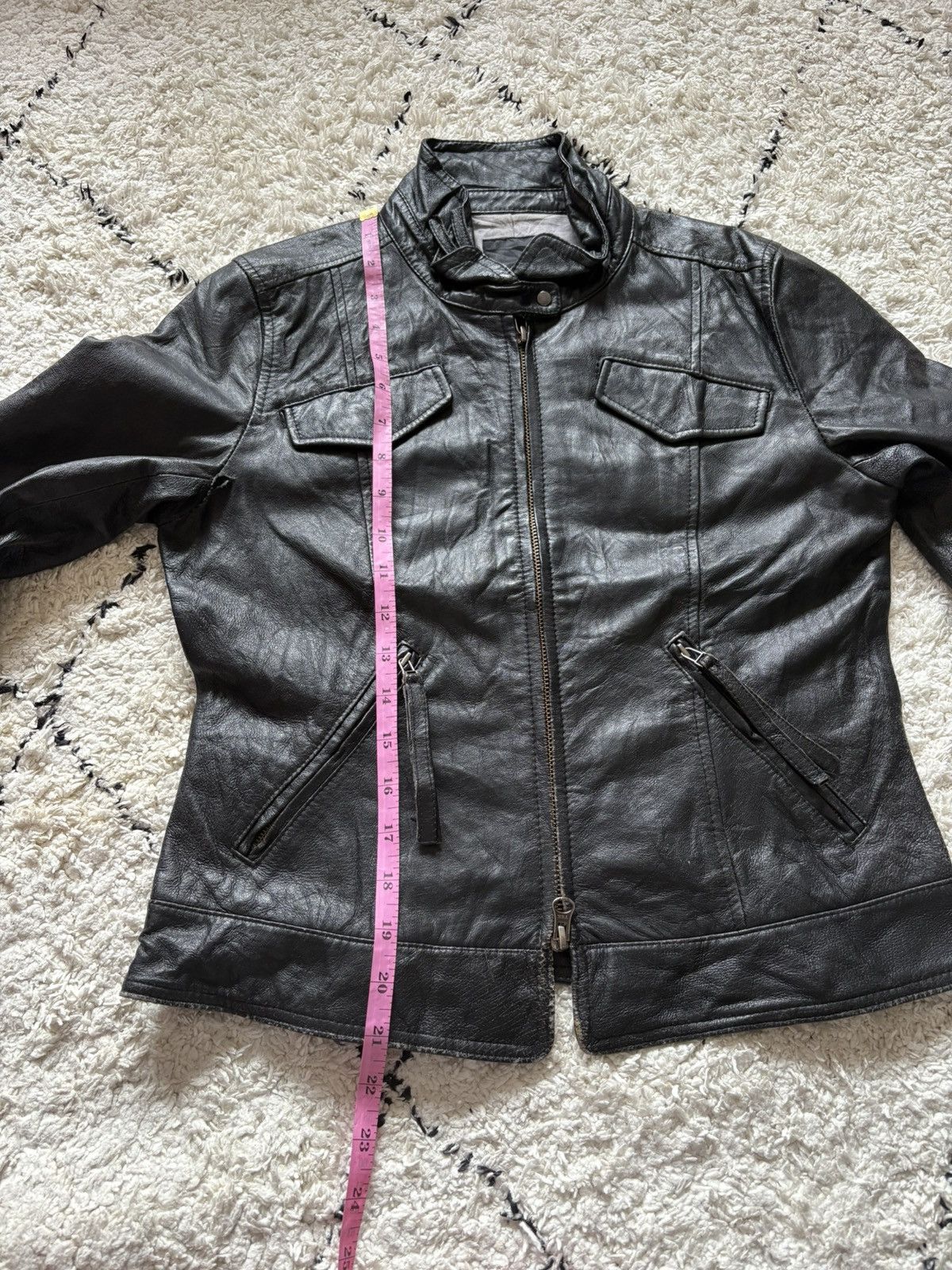 Tornado Mart Tornado mart leather zipper jacket Size US S / EU 44-46 / 1 - 21 Thumbnail