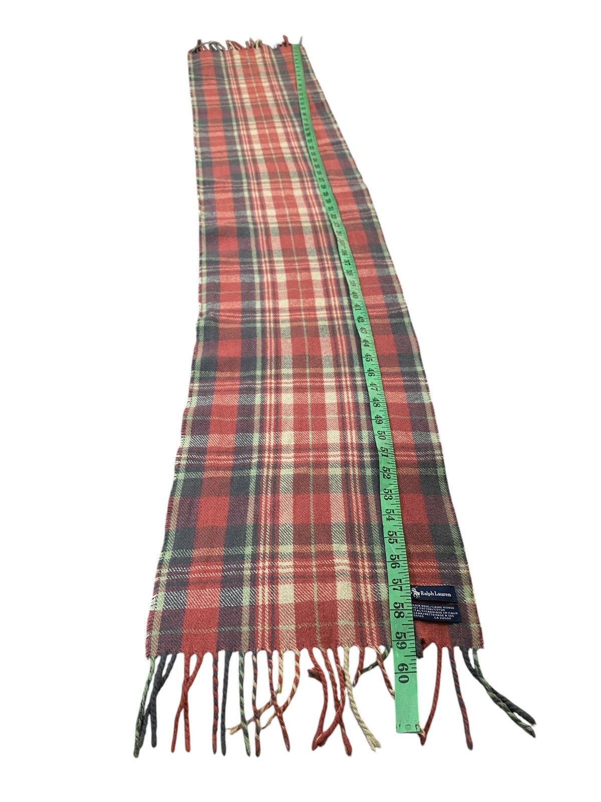 Polo Ralph Lauren × RRL Ralph Lauren × Ralph Lauren Vintage Polo Ralph Lauren Plaid Scarf OS Size Size ONE SIZE - 7 Thumbnail