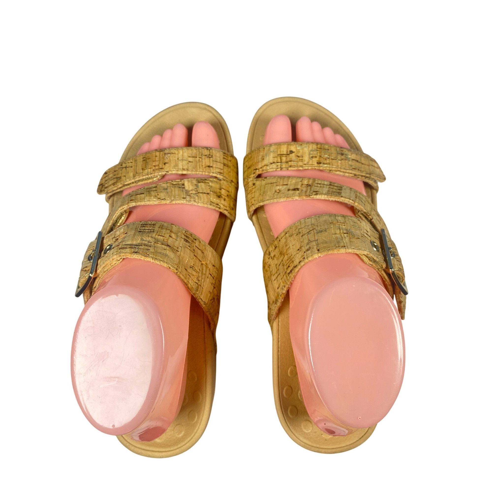 Vionic Vionic Pacific Rio Gold Slide On Sandals Women's 8 Size US 8 / IT 38 - 10 Thumbnail