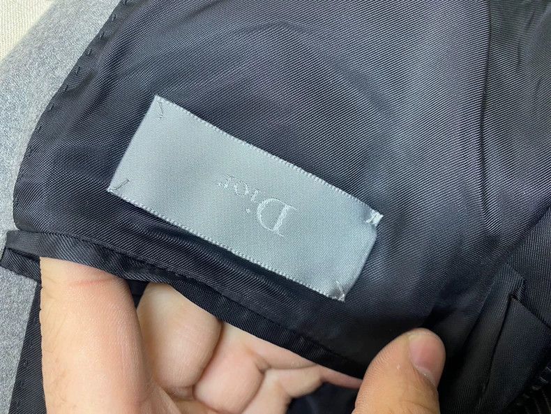 Dior Dior Gray wool suit 2502-Nextarrow Size 50R - 3 Thumbnail