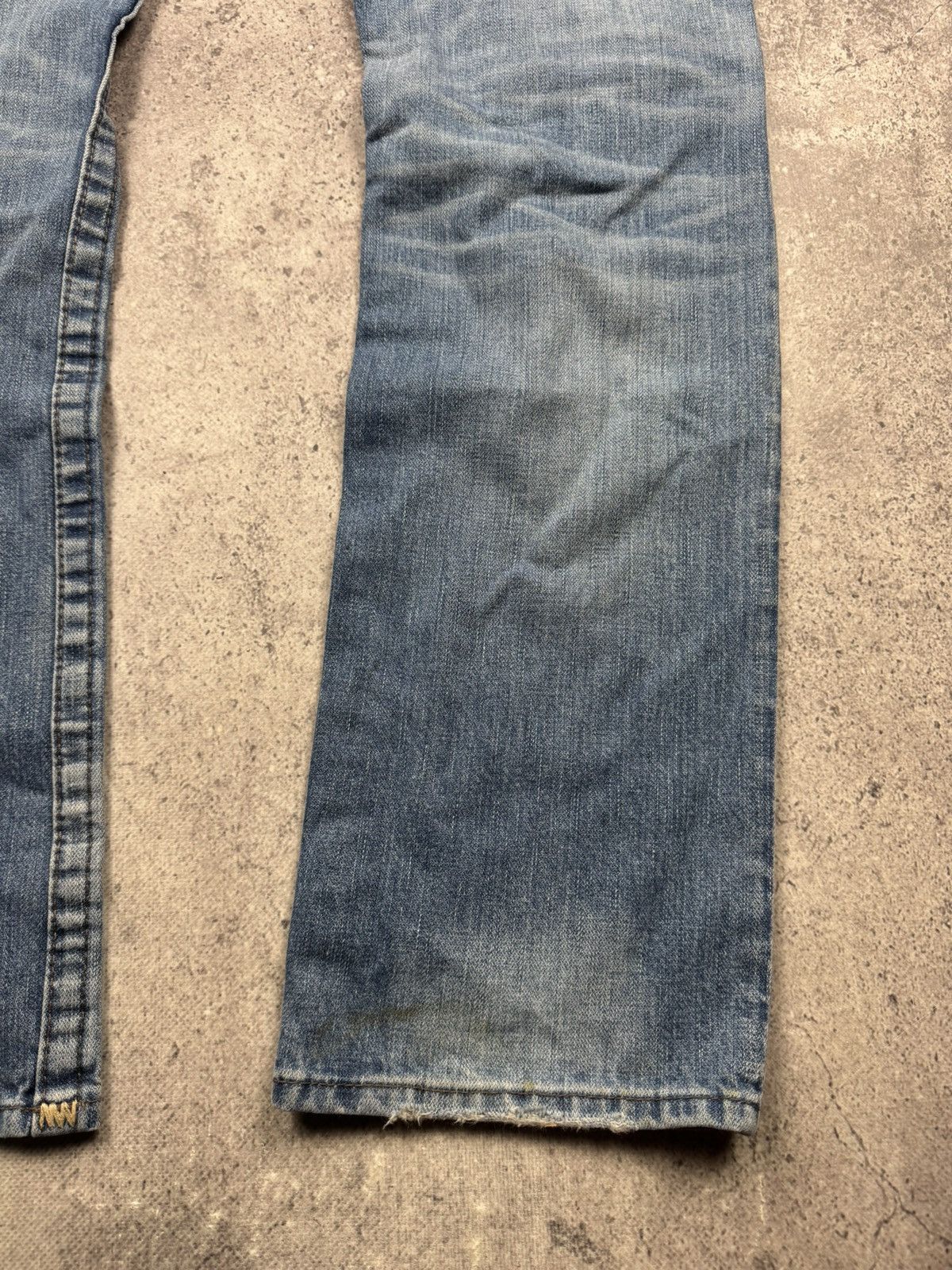 True Religion True Religion Vintage Jeans Flared Wide Baggy Distressed Y2K Size US 31 - 9 Thumbnail
