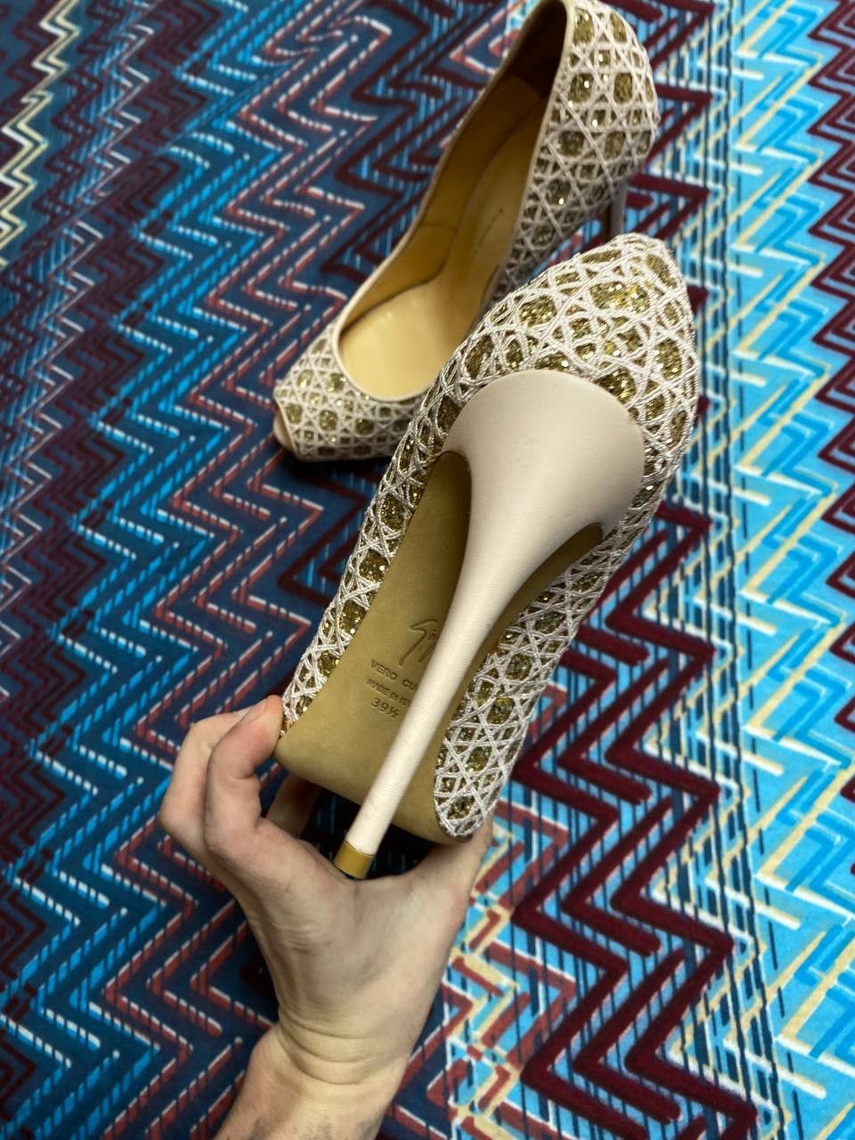 Giuseppe Zanotti Giuseppe Zanotti Design Diamond VINTAGE Size US 9.5 / IT 39.5 - 10 Thumbnail