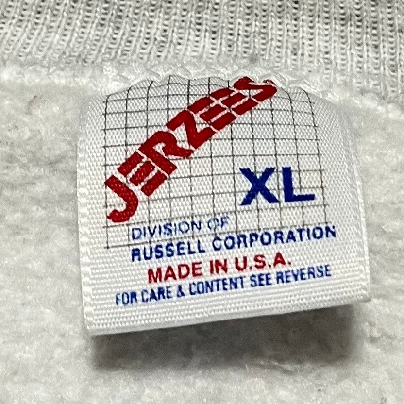 Jerzees Vintage OLE MISS Rebels Jerzees X Russell Grey Crewneck Larg Size US L / EU 52-54 / 3 - 4 Thumbnail