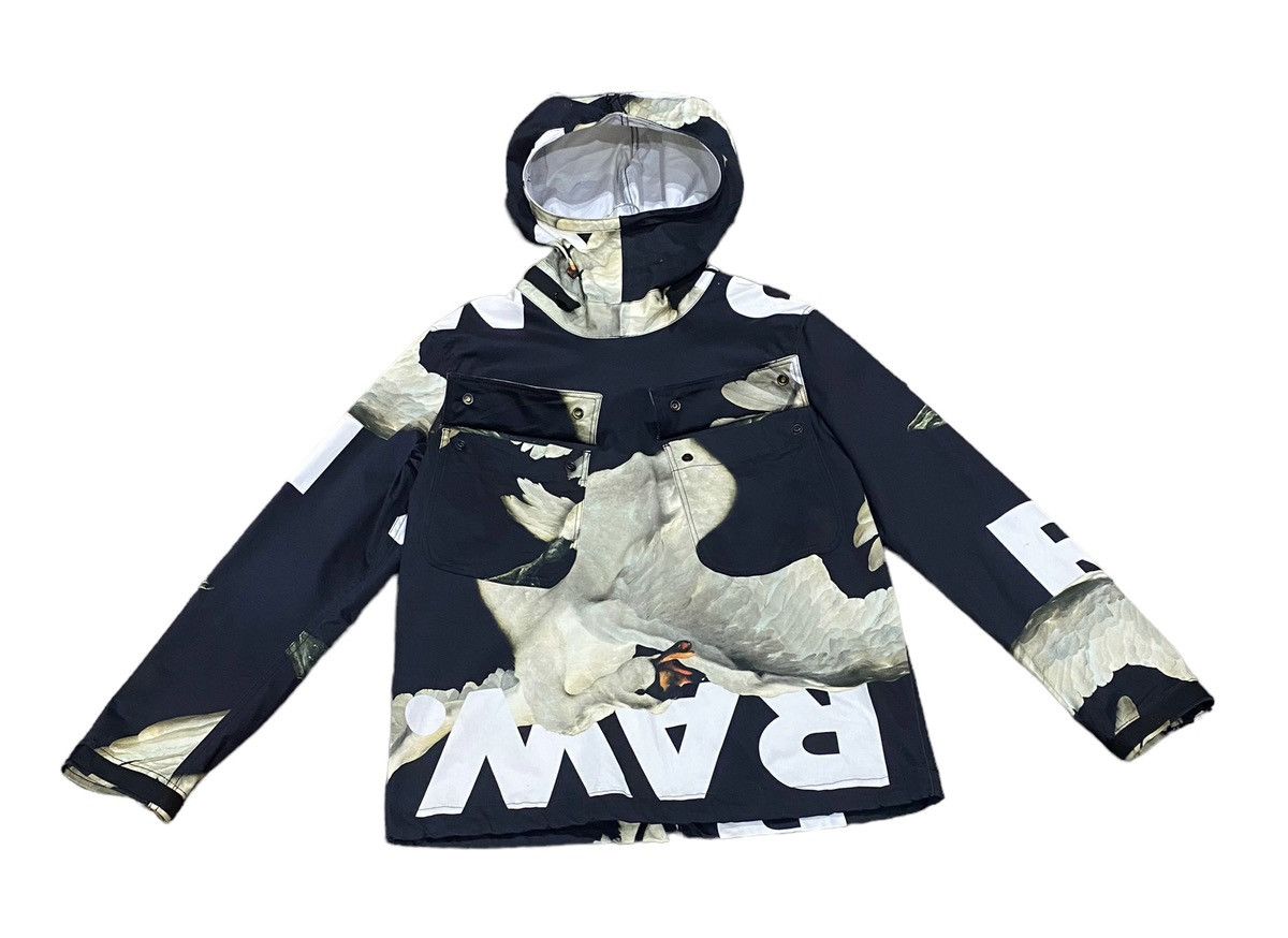 G-Star Rare 🔥 GSTAR RAW FullPrint Hoodie Jacket (S) Size US S / EU 44-46 / 1 - 7 Thumbnail