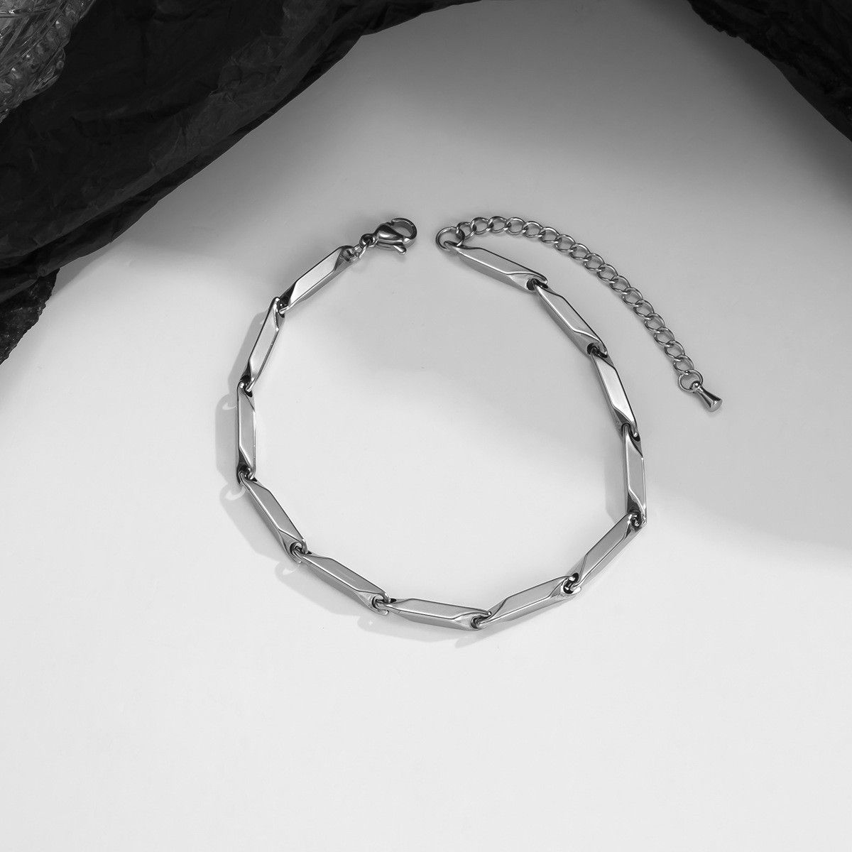 Vintage Titanium Steel Style Bracelet Size ONE SIZE - 8 Thumbnail