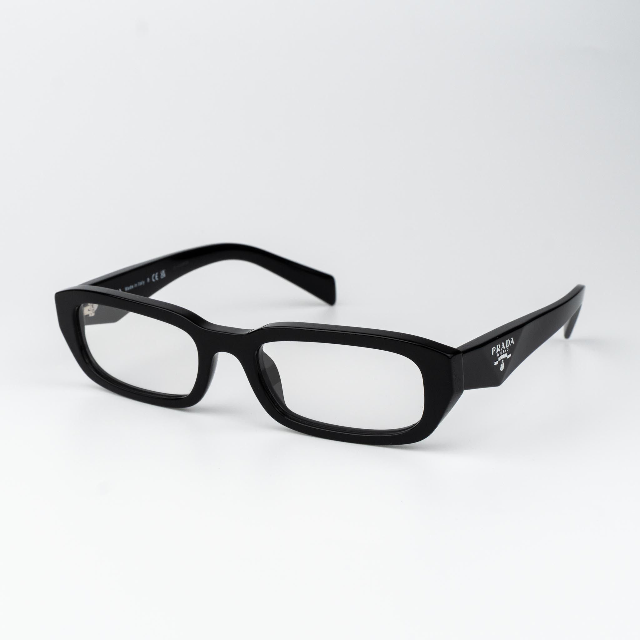 Prada Prada Women Eyeglasses Rectangle PRB06S 16K08N NEW AUTHENTIC Size ONE SIZE - 1 Thumbnail