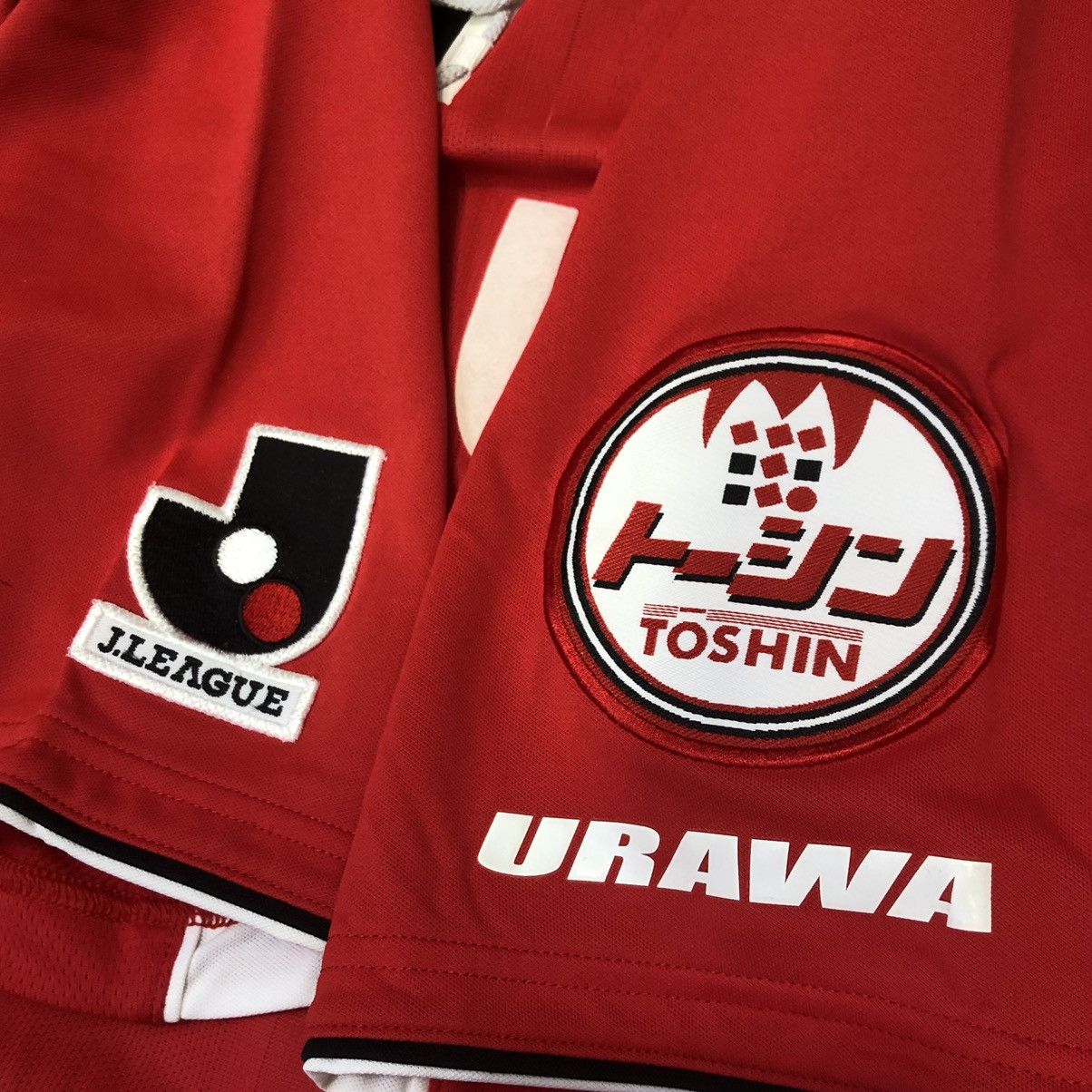 Puma × Vintage Urawa reds 2003 vintage home shirt #9 Nagai Size US L / EU 52-54 / 3 - 9 Thumbnail