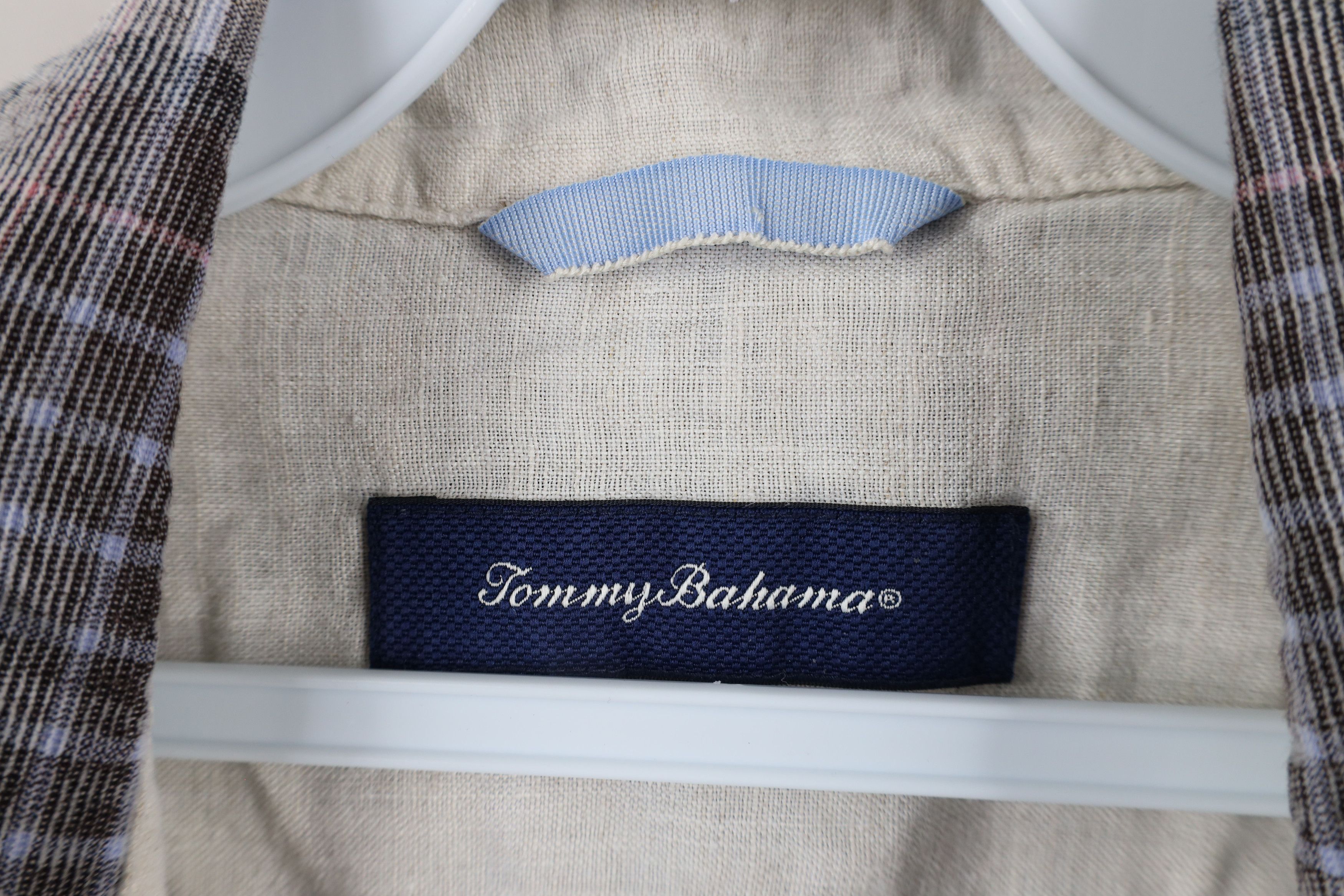 Tommy Bahama × Vintage Tommy Bahama Corduroy Collared Button Shirt Plaid Cotton Size US XXL / EU 58 / 5 - 7 Thumbnail