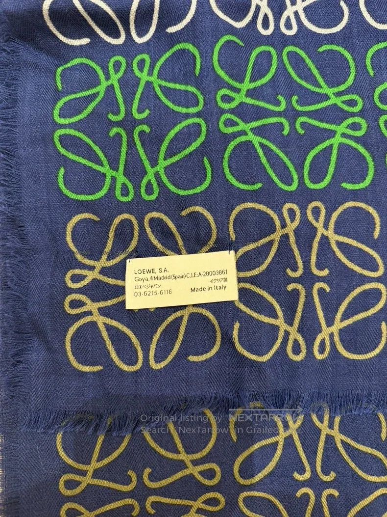 Loewe Loewe Gradient Logo Scarf Size ONE SIZE - 3 Thumbnail