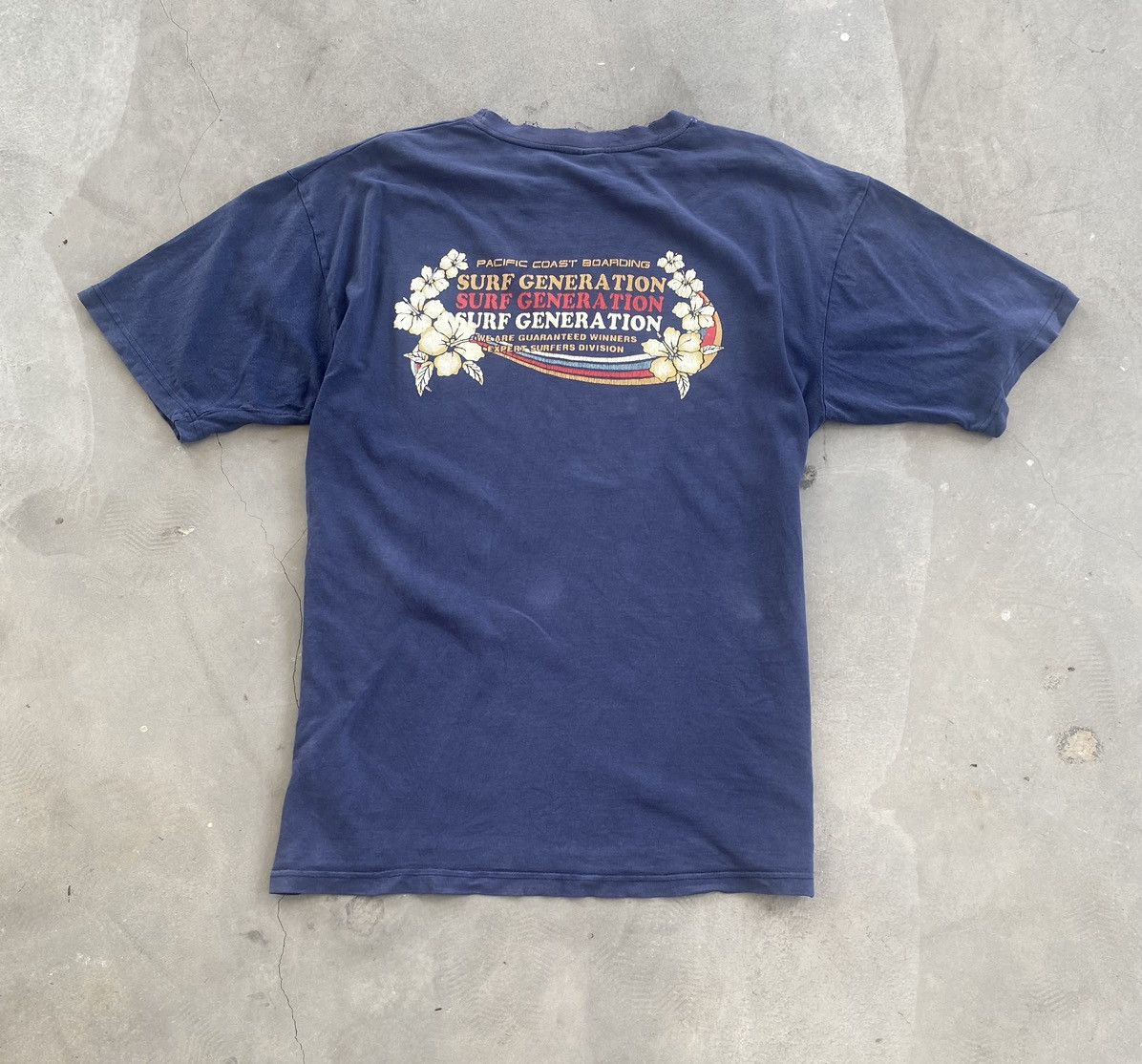 Vintage VINTAGE ALASKO SURF GENERATION DISTRESSED TEE Size US XXL / EU 58 / 5 - 1 Thumbnail