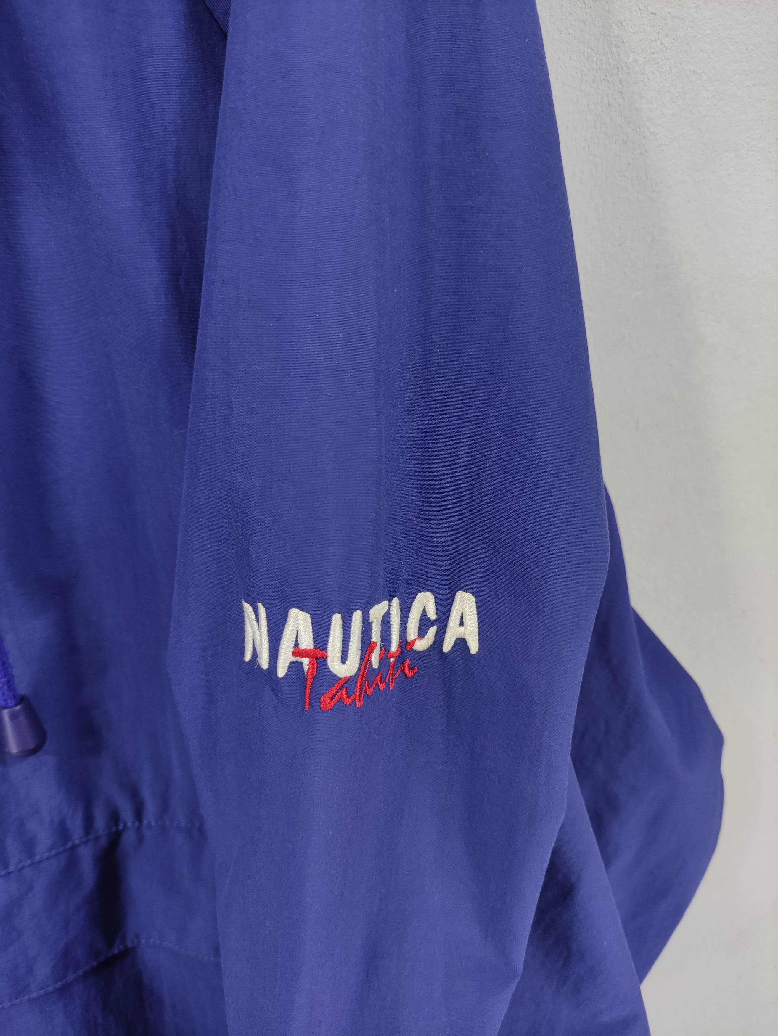 Nautica Vintage 90s Nautica Winbreaker Jacket With Hoodie Size US XL / EU 56 / 4 - 3 Thumbnail