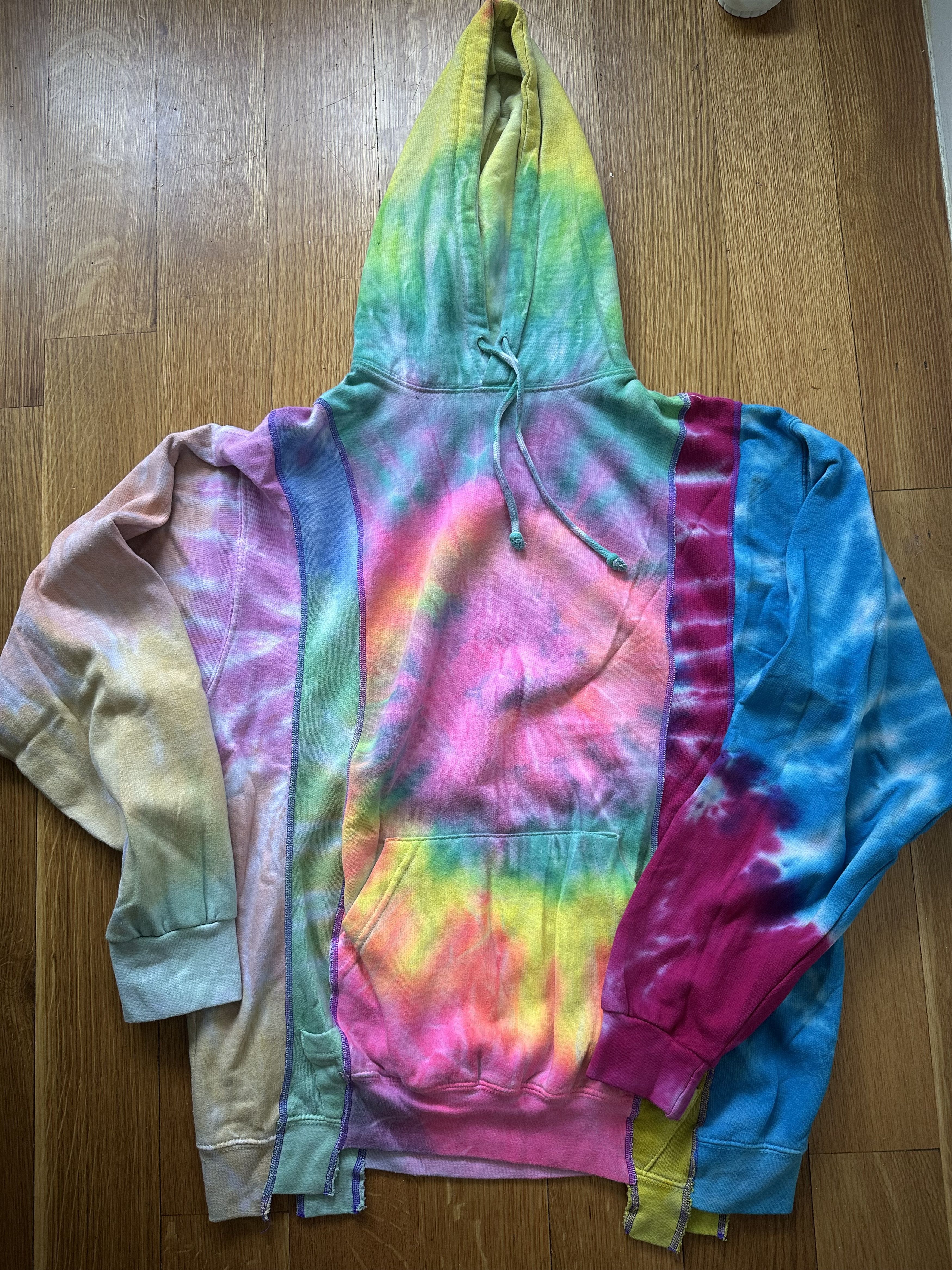 Needles Needles TieDye Remake Hoodie - Size M Size US M / EU 48-50 / 2 - 1 Thumbnail