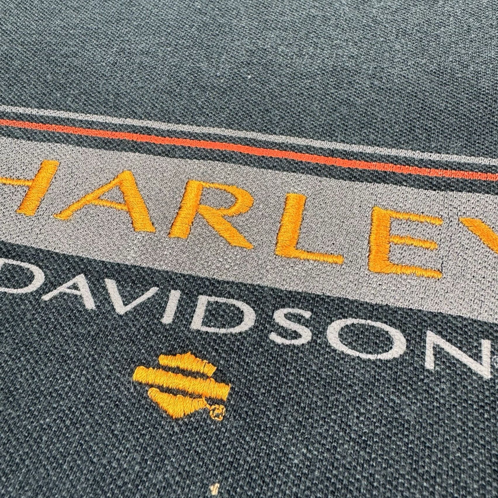 Harley Davidson VINTAGE Harley-Davidson T Shirt Adult Medium Biker Motorcycle Punk Hipster Y2K Mens M Black Size US M / EU 48-50 / 2 - 5 Thumbnail