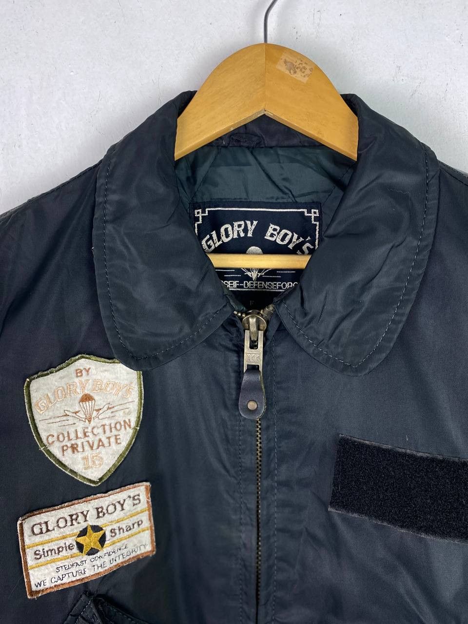 Japanese Brand glory boys bomber jacket sunfaded nice design Size US L / EU 52-54 / 3 - 2 Thumbnail