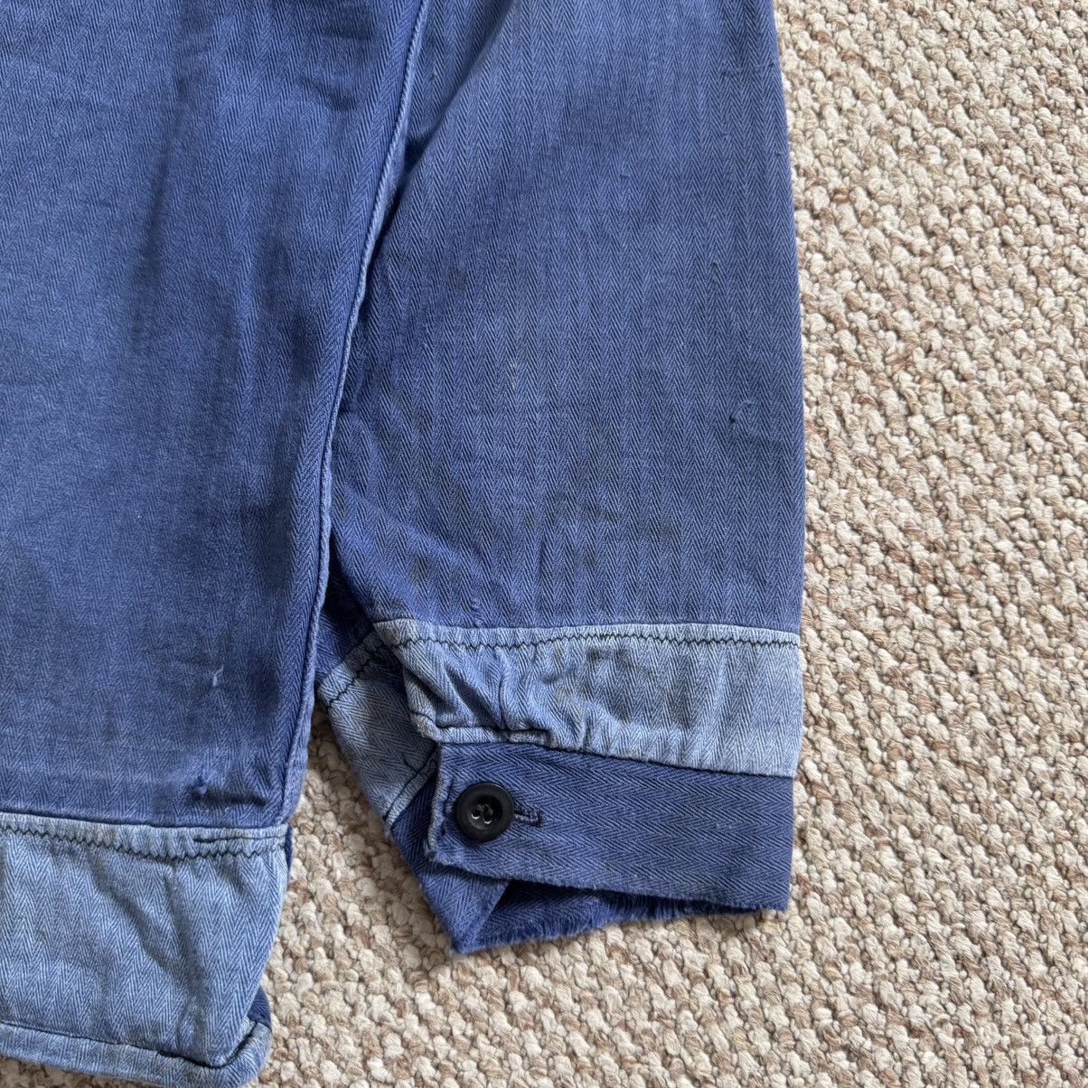 Le Laboureur 60s herringbone vintage repaired worn french jacket Size US M / EU 48-50 / 2 - 13 Thumbnail