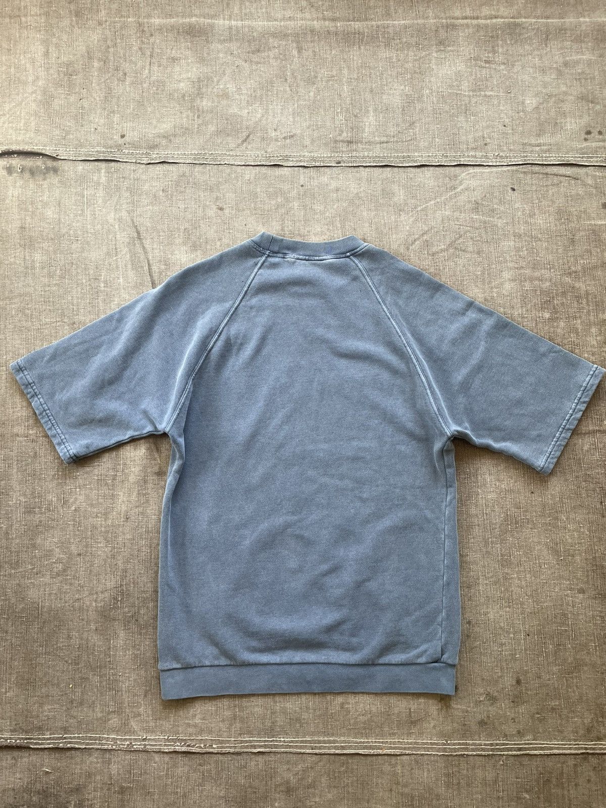 Raf Simons AW04 waves short sleeve crewneck Size US M / EU 48-50 / 2 - 4 Thumbnail