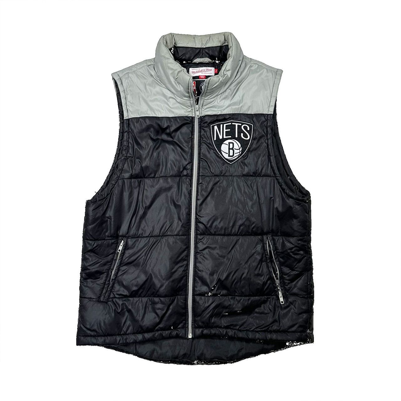 Vintage Mitchell & Ness Brooklyn Nets Puffer Vest