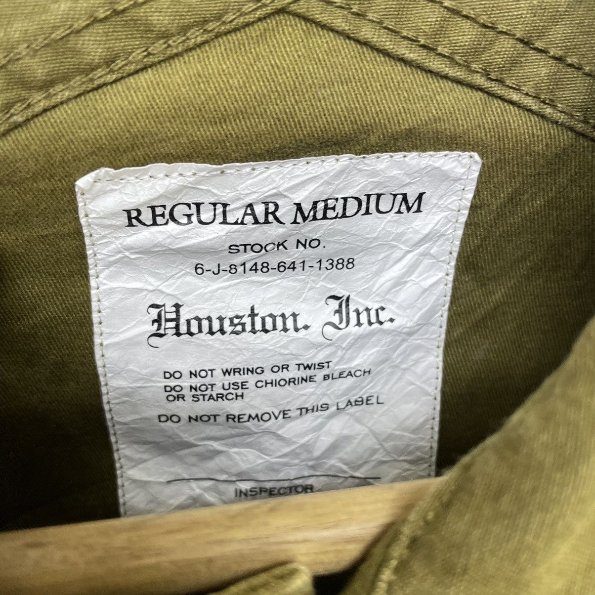 Vintage HOUSTON Military Jacket Size US S / EU 44-46 / 1 - 4 Thumbnail