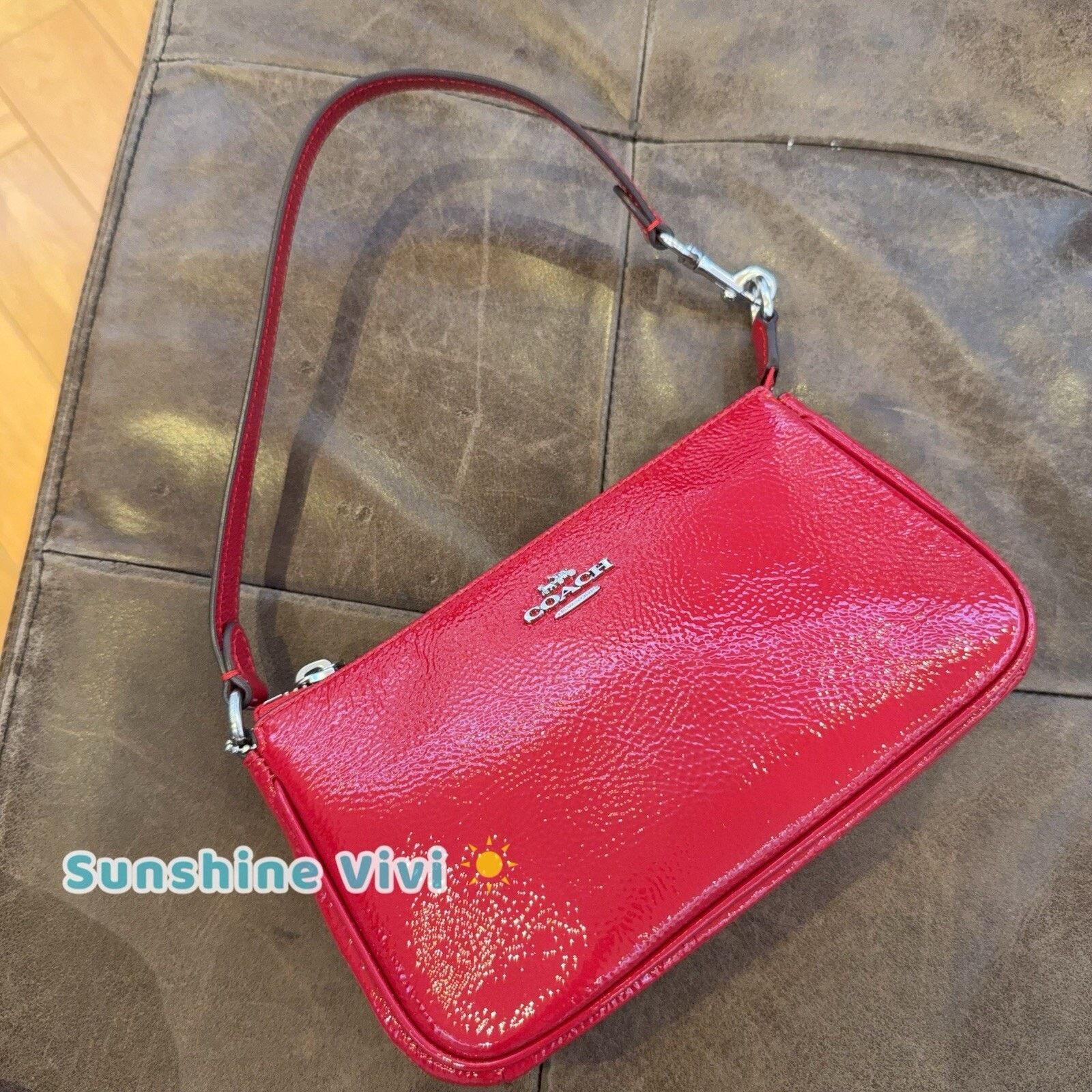 Coach NWT Coach CW408 Nolita 19 Silver /RED Size ONE SIZE - 2 Thumbnail